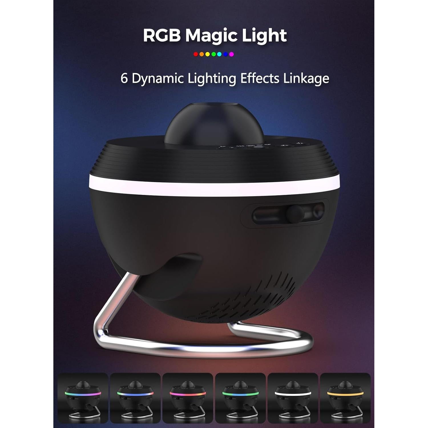 Proyector Planetario Galaxy 13 en 1 - Luz Nocturna Infantil