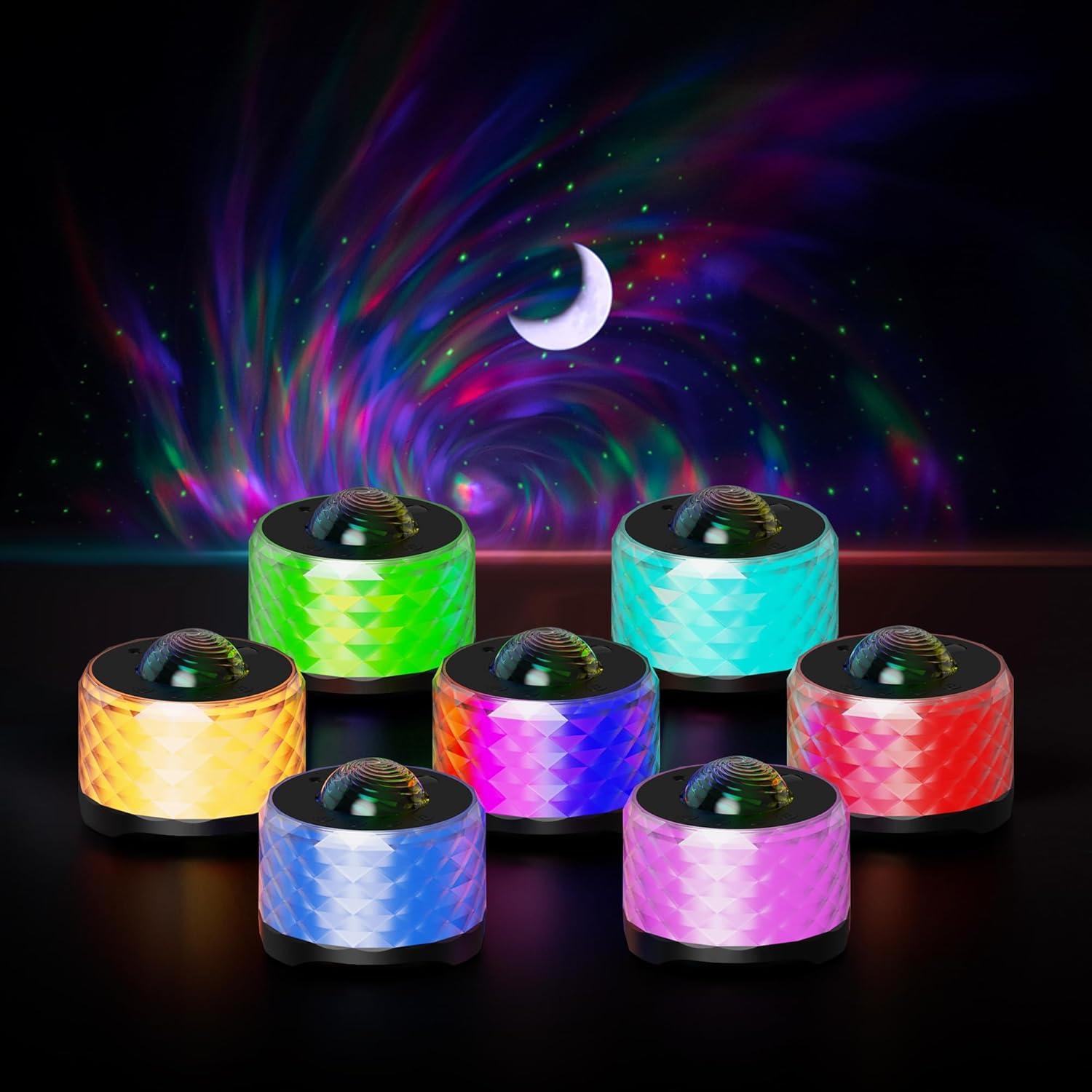 Proyector de Estrellas MRSCOZ con Altavoz Bluetooth y Ruido Blanco