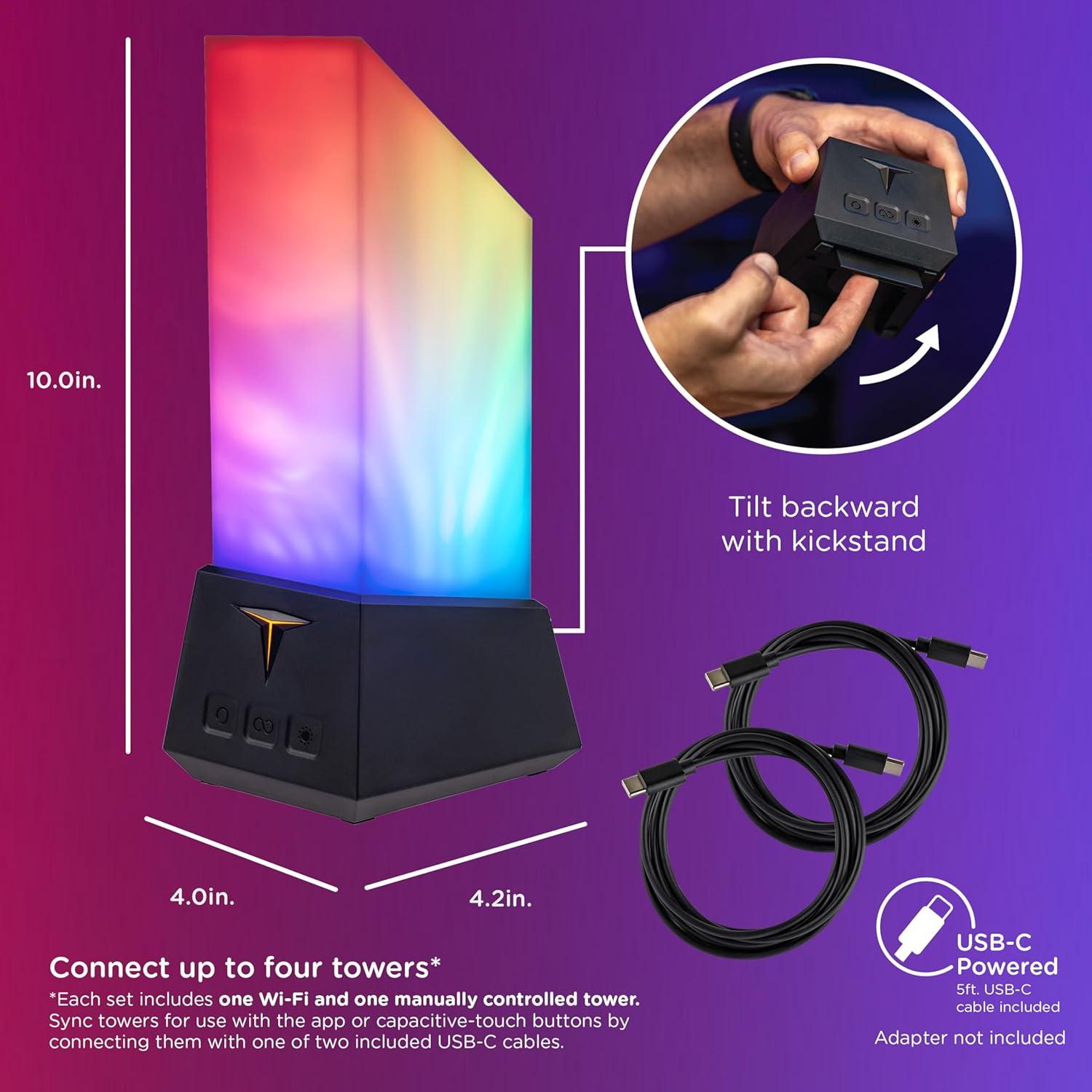 Proyector Galáctico Enbrighten VIBE Titan 84121 LED RGBW 25.4cm