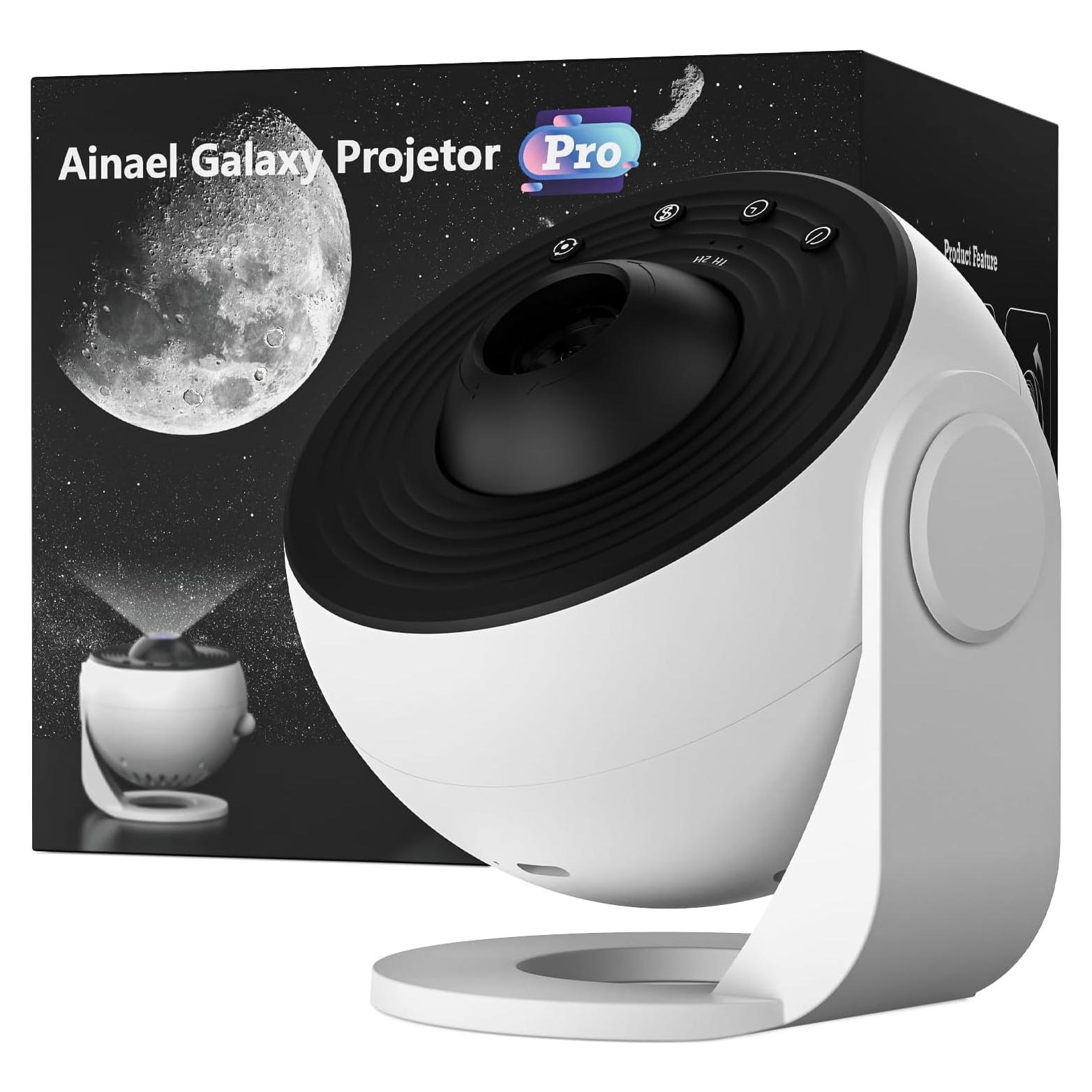 Proyector de Estrellas Galaxy Pro 4K con 3 Diapositivas HD