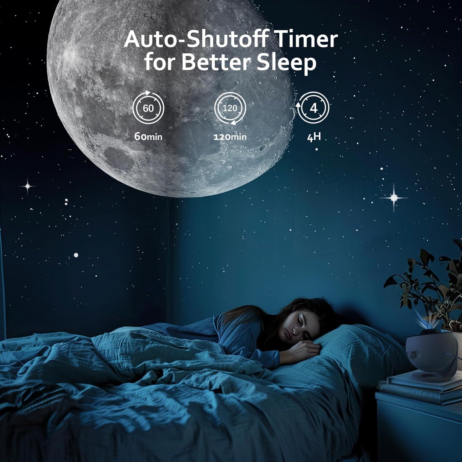 Proyector de Estrellas Galaxy Pro 4K con 3 Diapositivas HD