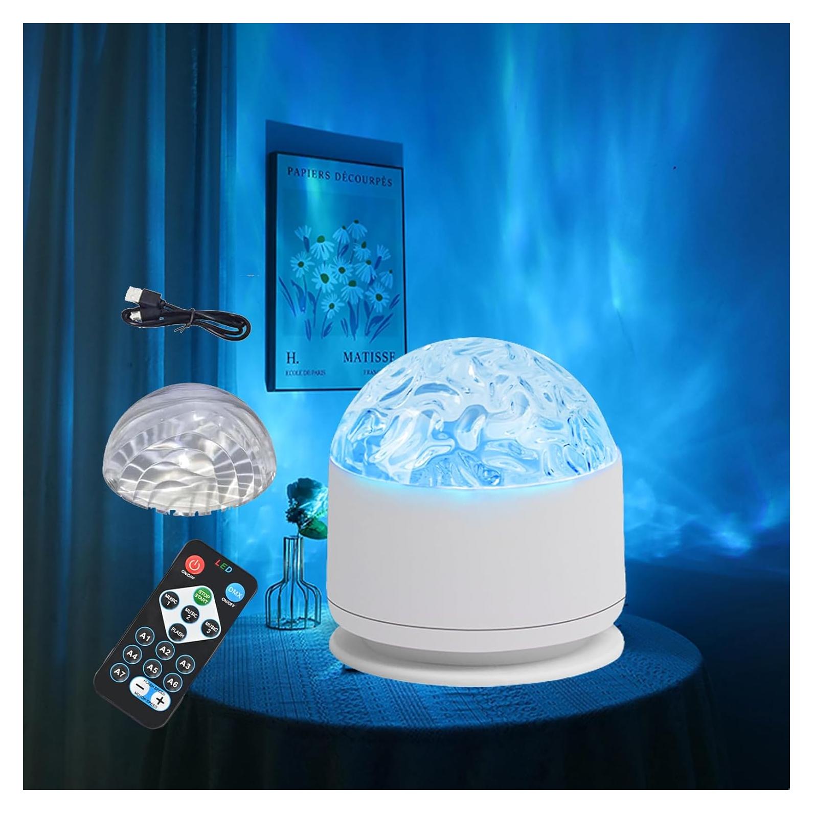 Proyector de Luz Galáctica 2 en 1 Yinhamnl - Aurora y Olas