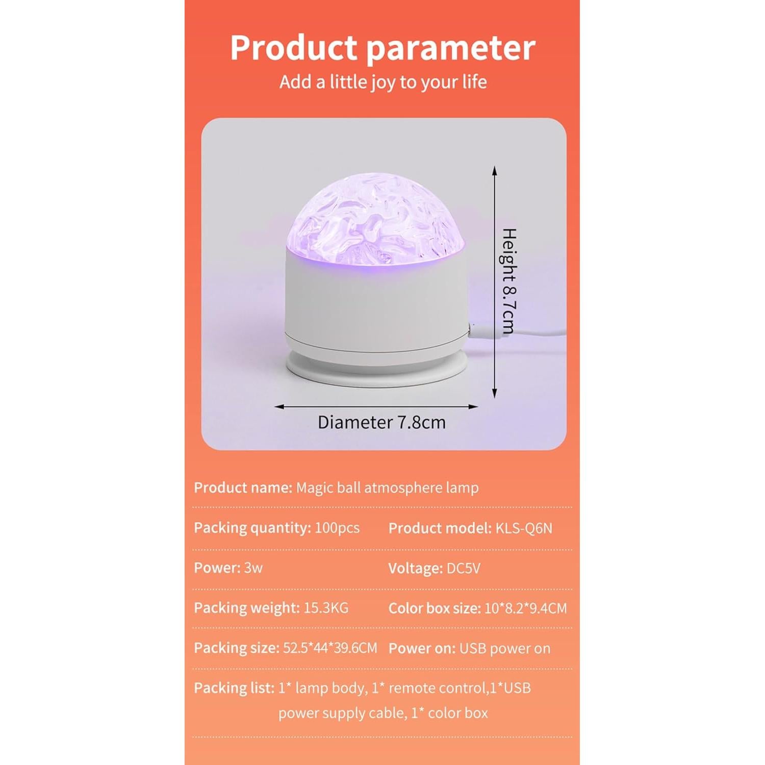 Proyector de Luz Galáctica 2 en 1 Yinhamnl - Aurora y Olas