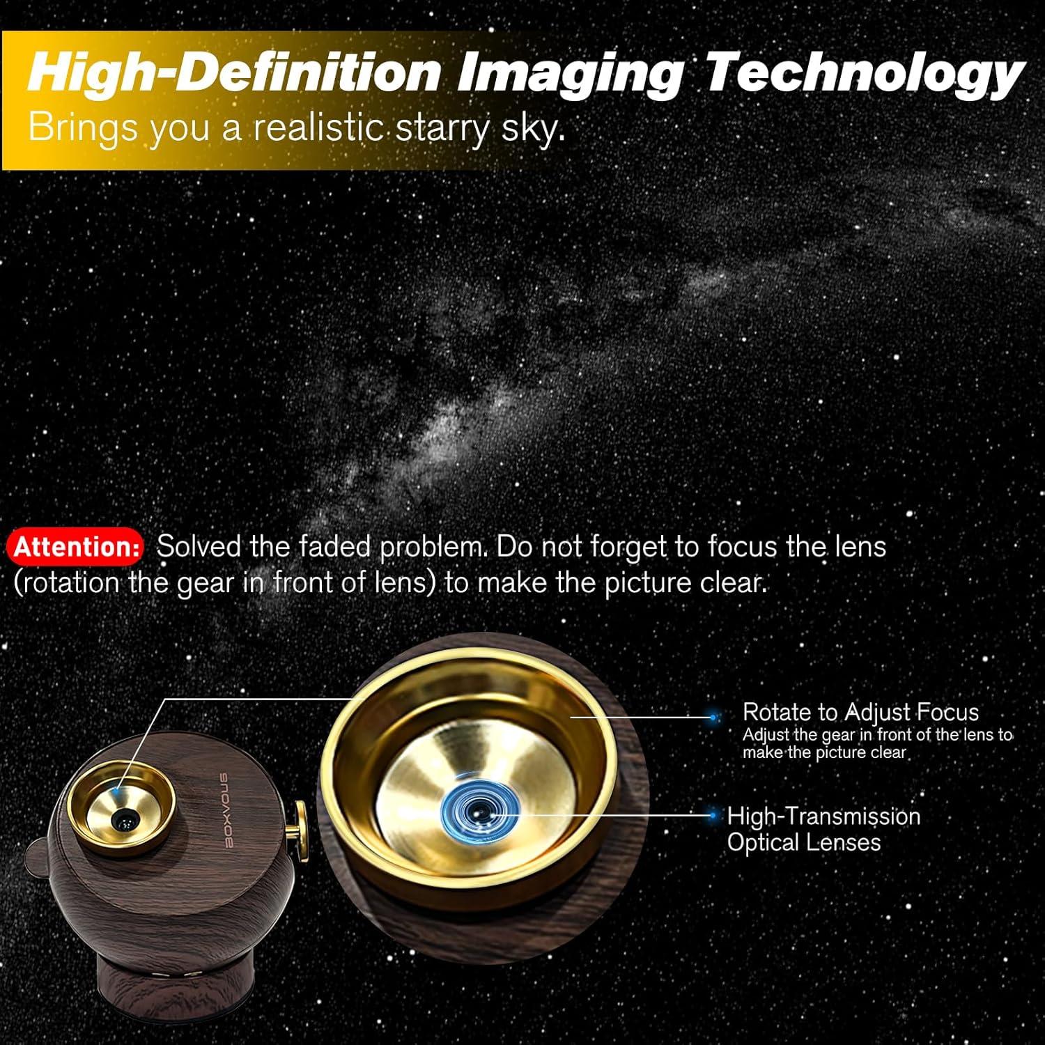 Proyector de Estrellas Galaxy BOXVOUS 12 en 1 para Dormitorio