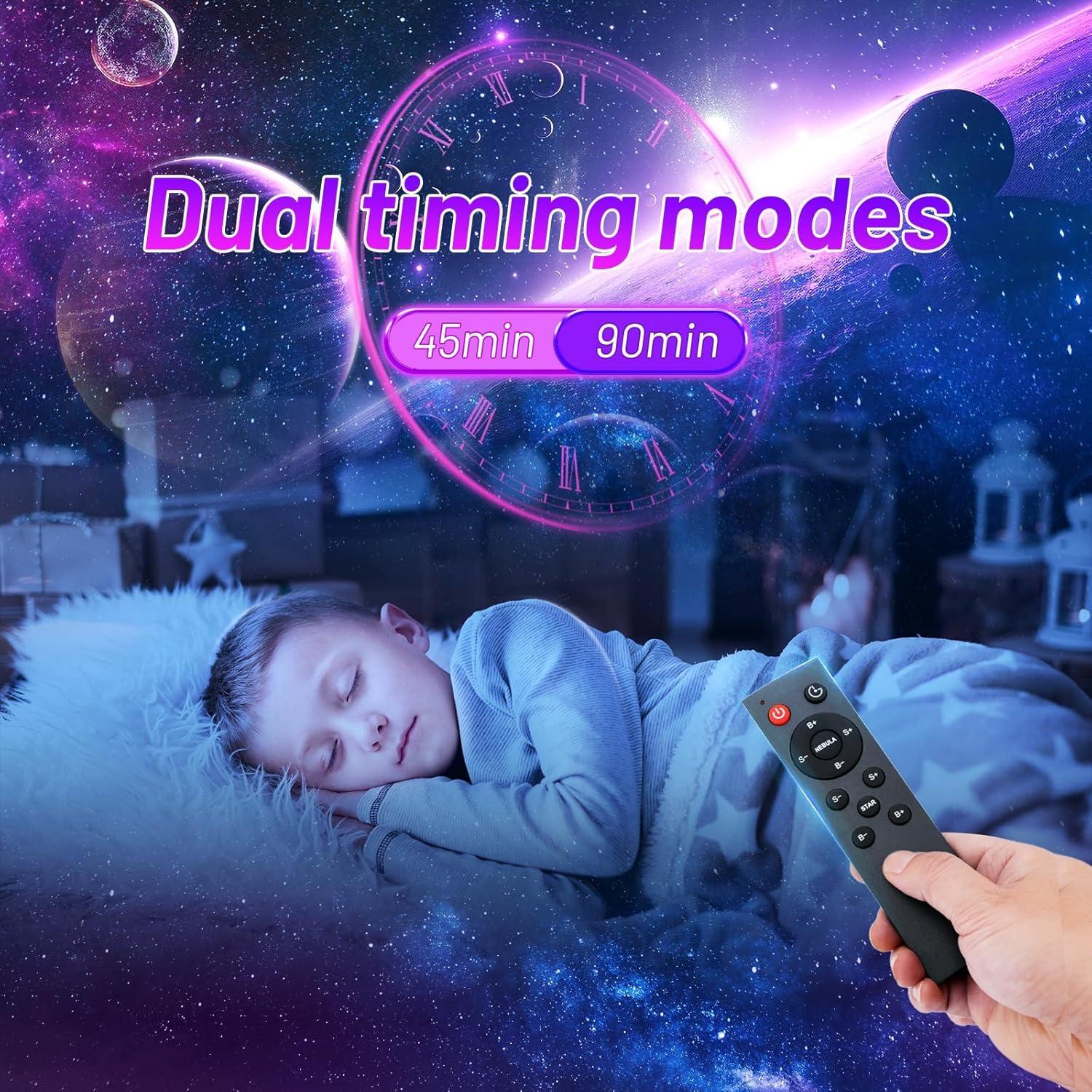 Proyector de Estrellas Astronauta Lonvis 11.9x11.2cm Luz Nocturna