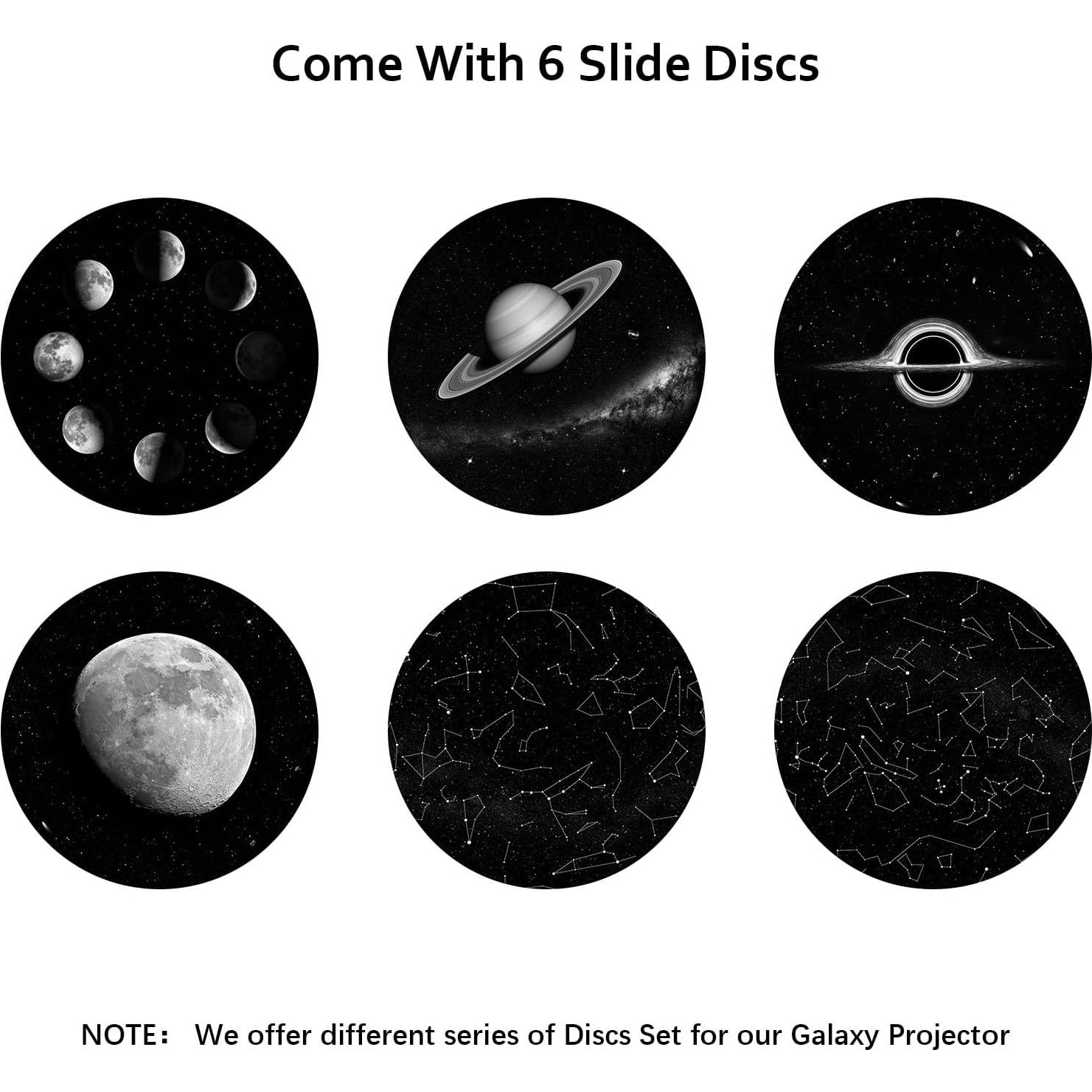 Set de 6 Discos Proyector Galaxy Ainael - Ultra HD