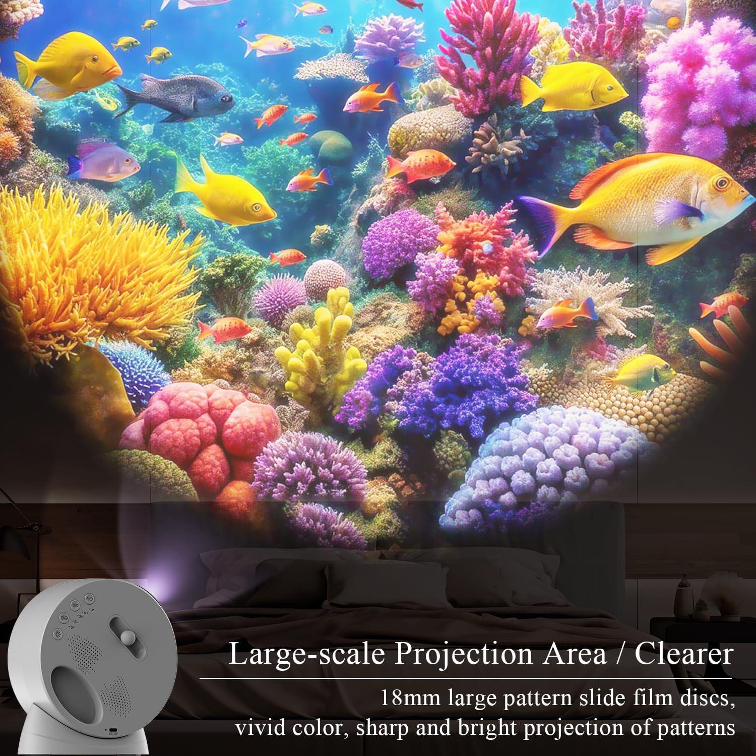 Proyector de Estrellas SOMKTN 13 en 1 con Bluetooth y Ruido Blanco