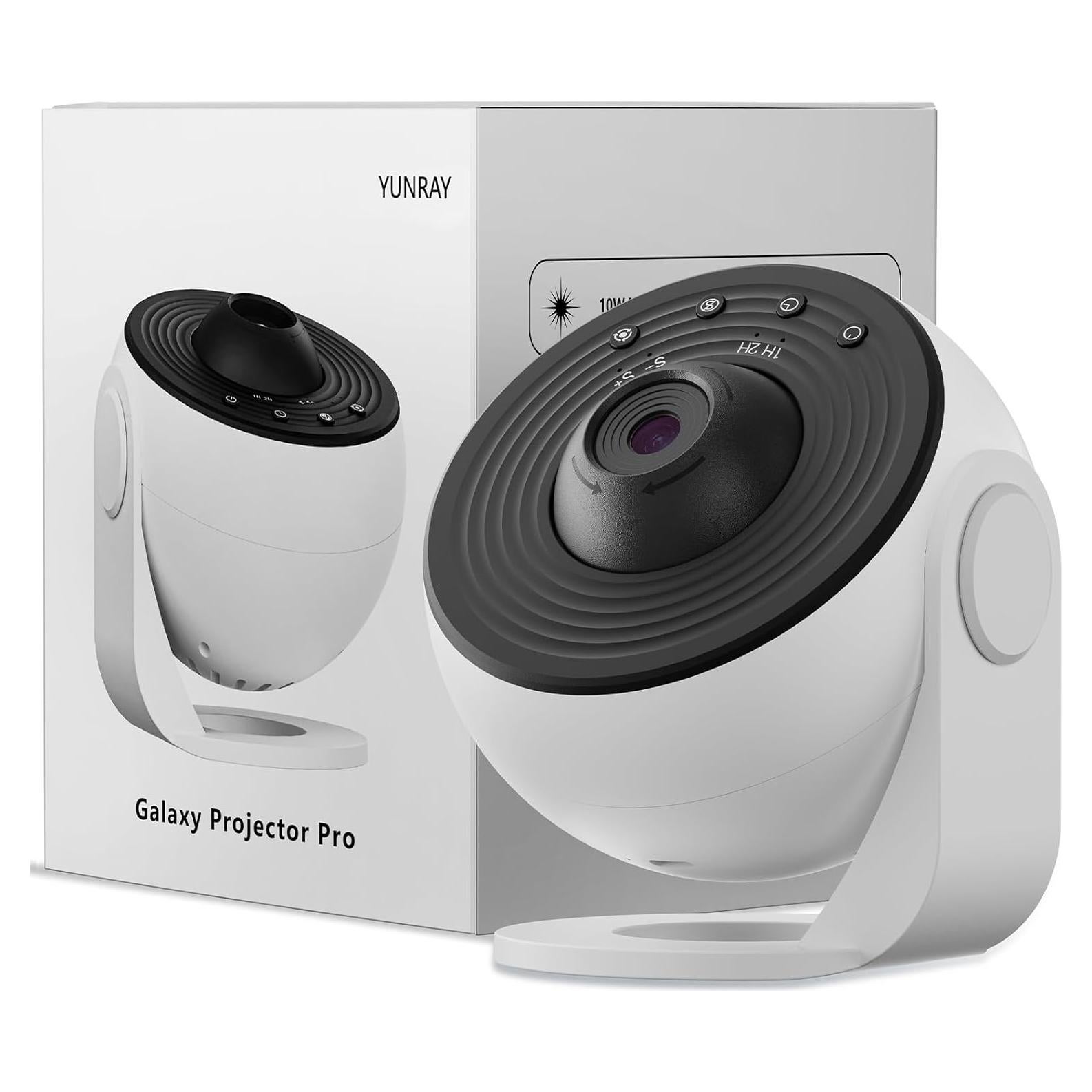 Proyector de Estrellas YUNRAY Galaxy Pro HD con Luz Nocturna