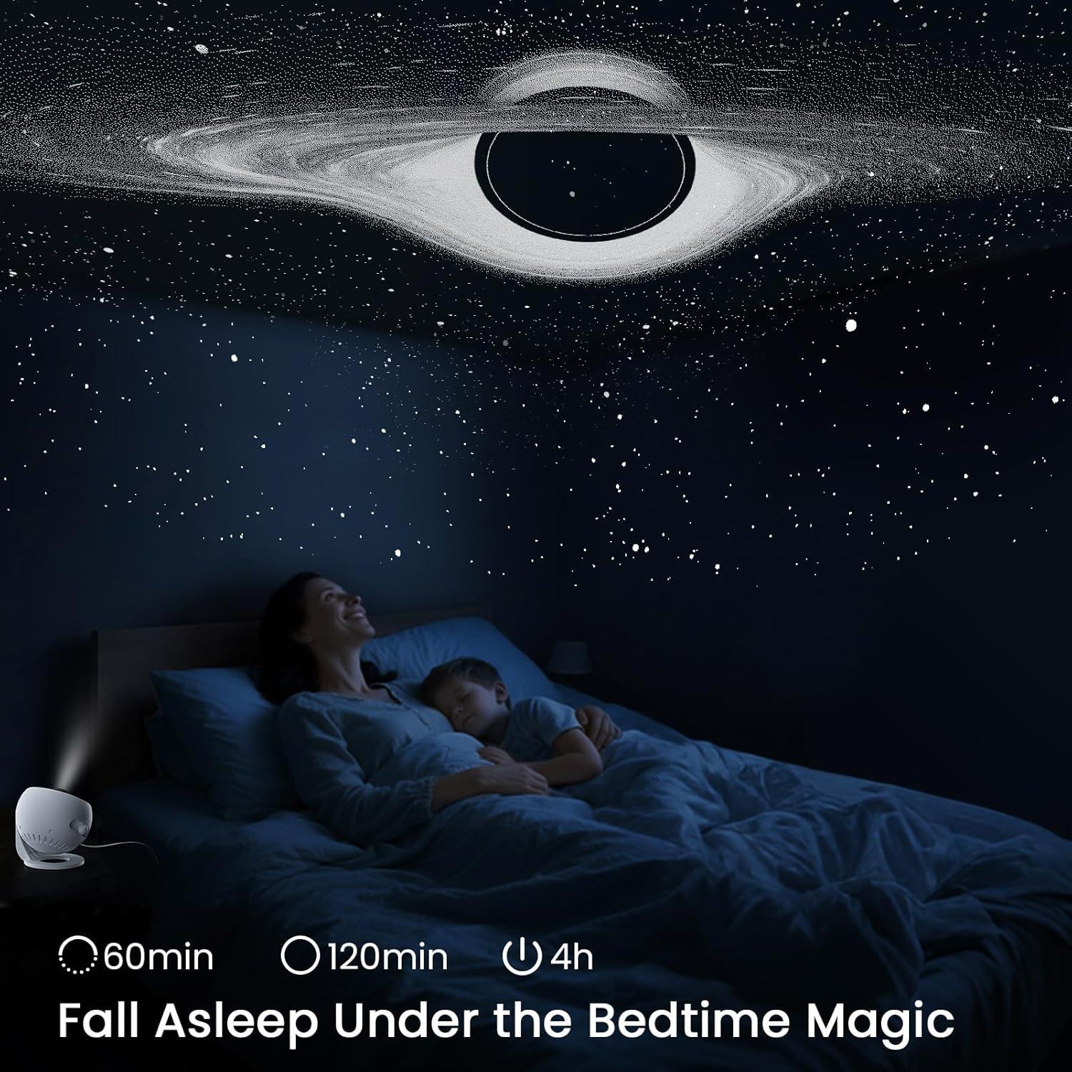 Proyector de Estrellas YUNRAY Galaxy Pro HD con Luz Nocturna