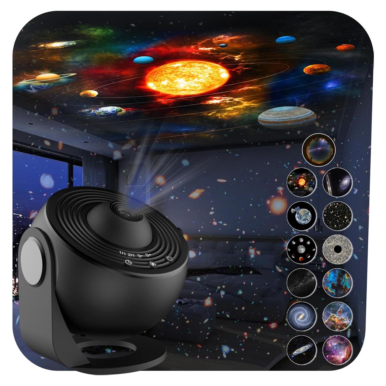 Proyector de Estrellas ARGIGU BL-DQY02 HD 13 en 1 Negro
