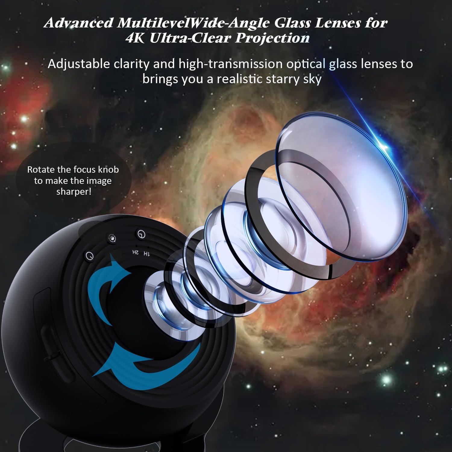 Proyector de Estrellas ARGIGU BL-DQY02 HD 13 en 1 Negro