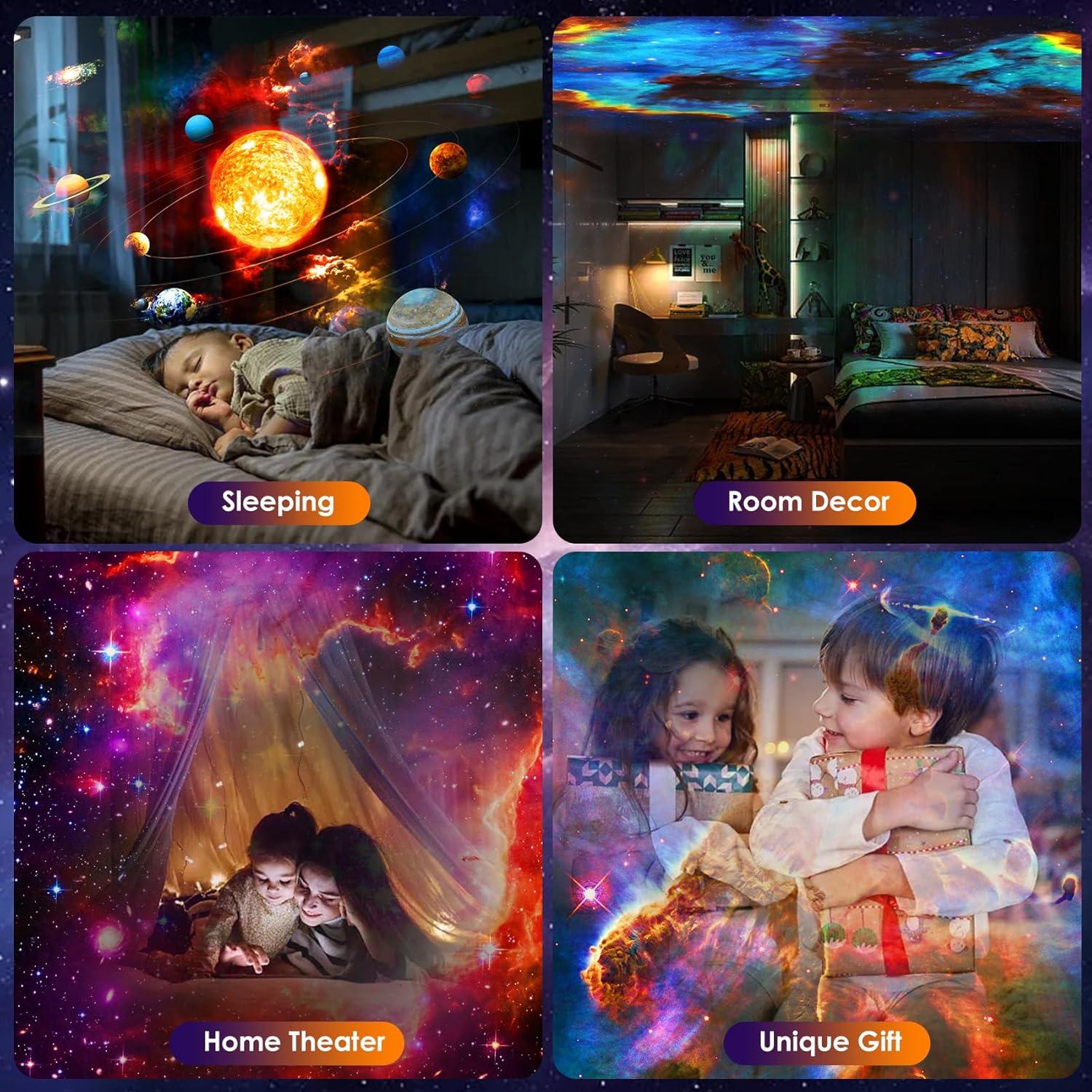 Proyector de Estrellas ARGIGU BL-DQY02 HD 13 en 1 Negro