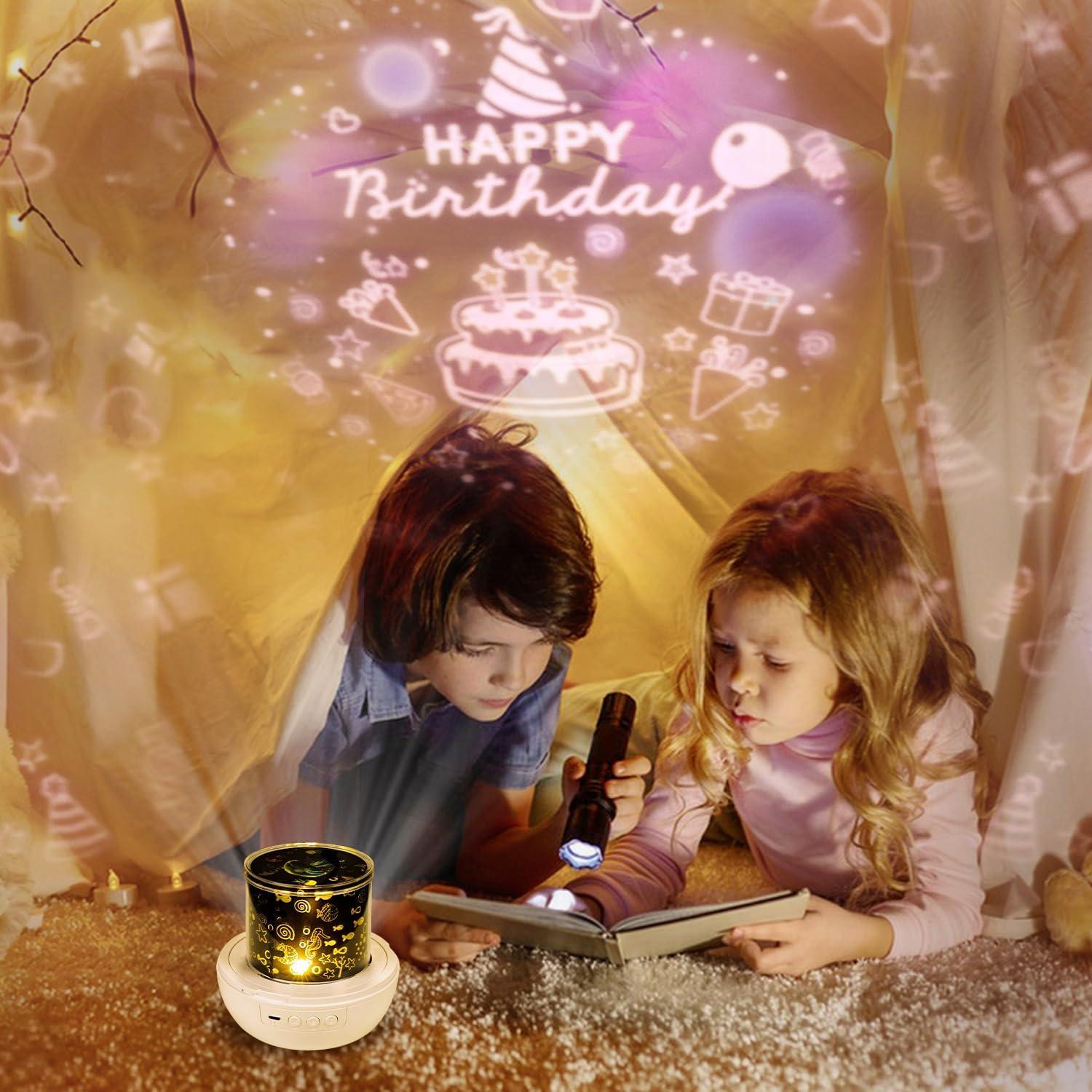 Proyector de Estrellas YOUKELA CP-XGXY2 con 21 Películas