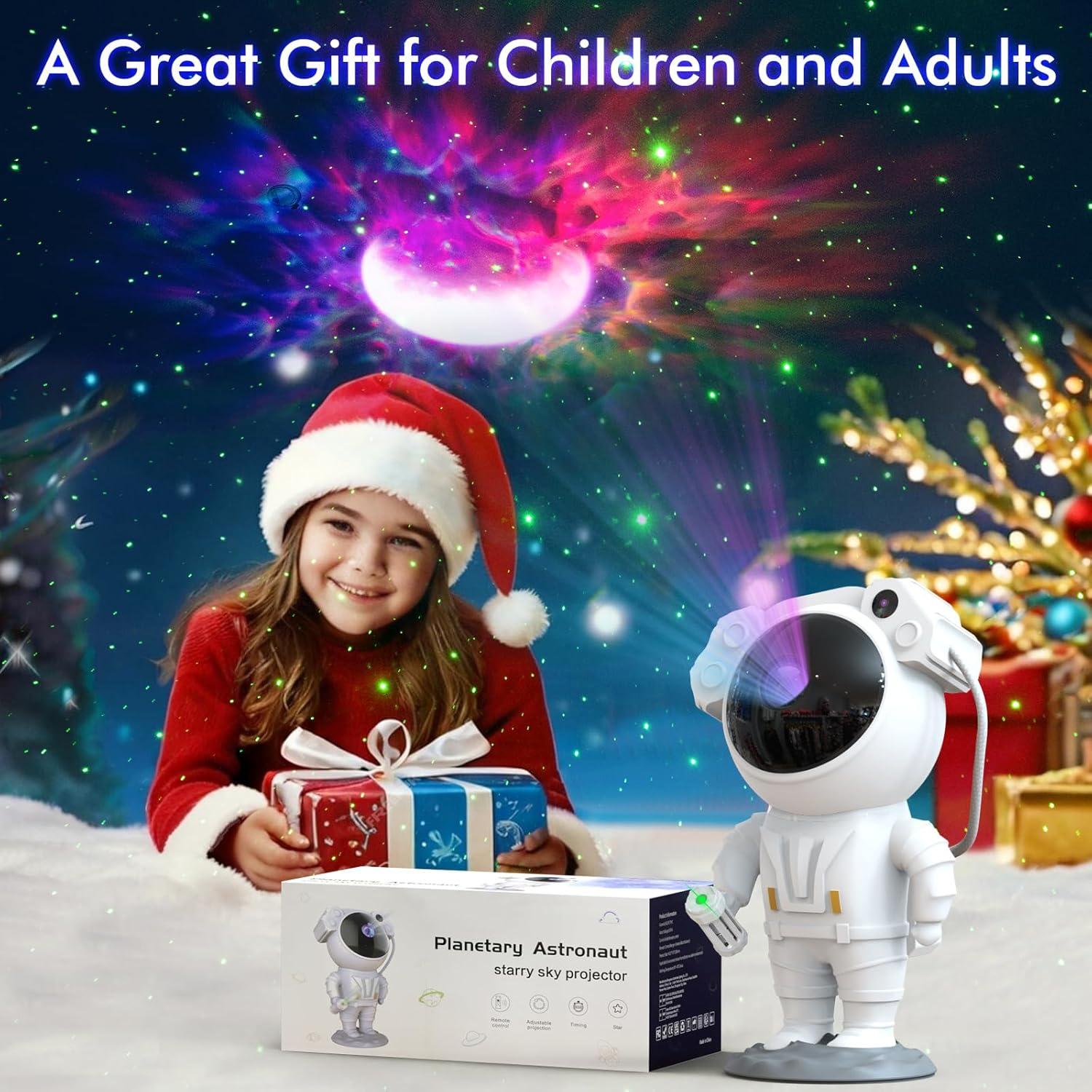 Proyector Galáctico doopo Galaxy-Pro, Luz Nocturna LED 23.6cm