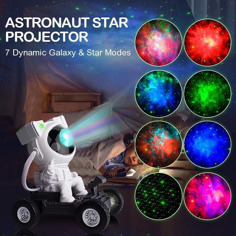 Proyector Nocturno HOMEYA Rover Lunar 360° LED Nebulosa