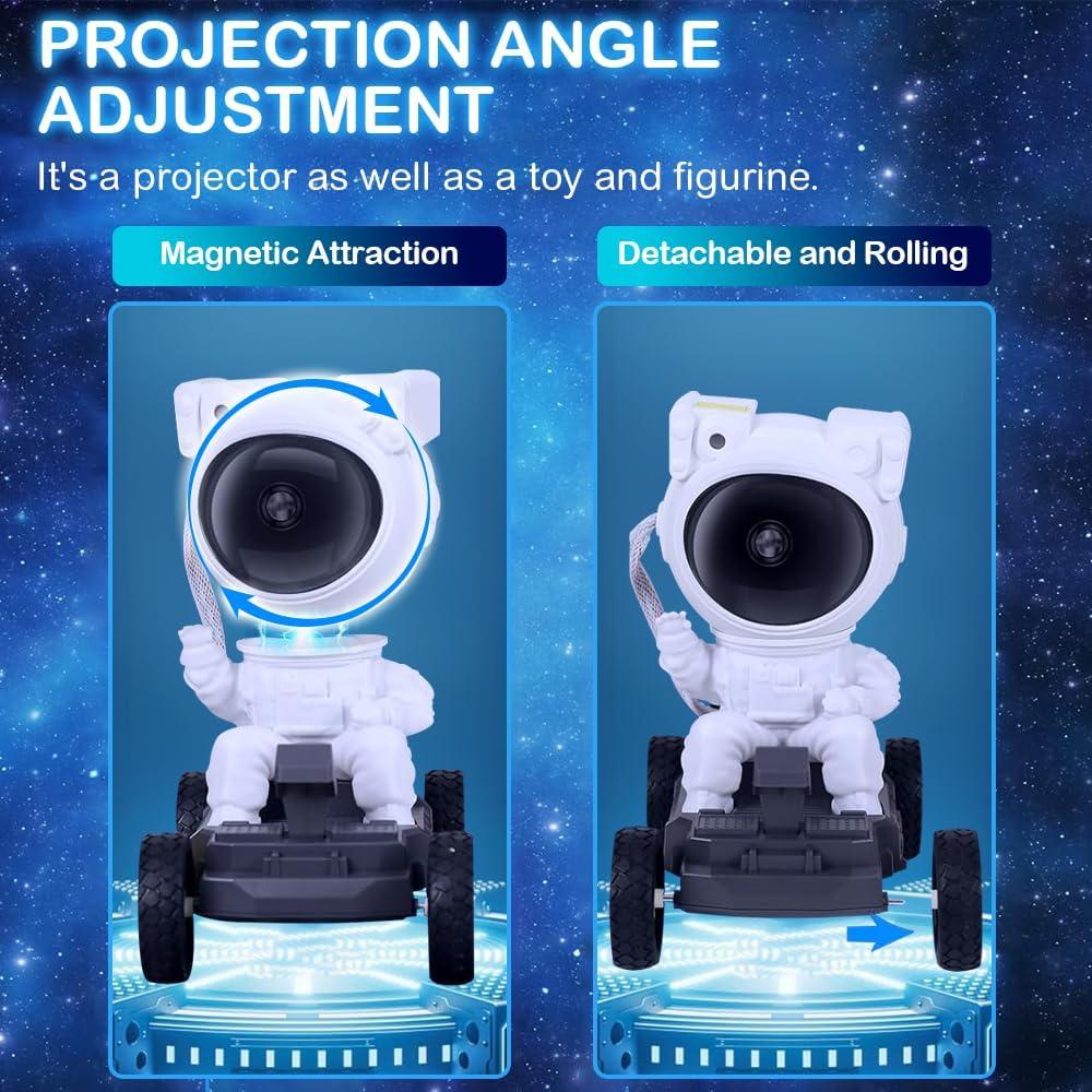 Proyector Nocturno HOMEYA Rover Lunar 360° LED Nebulosa
