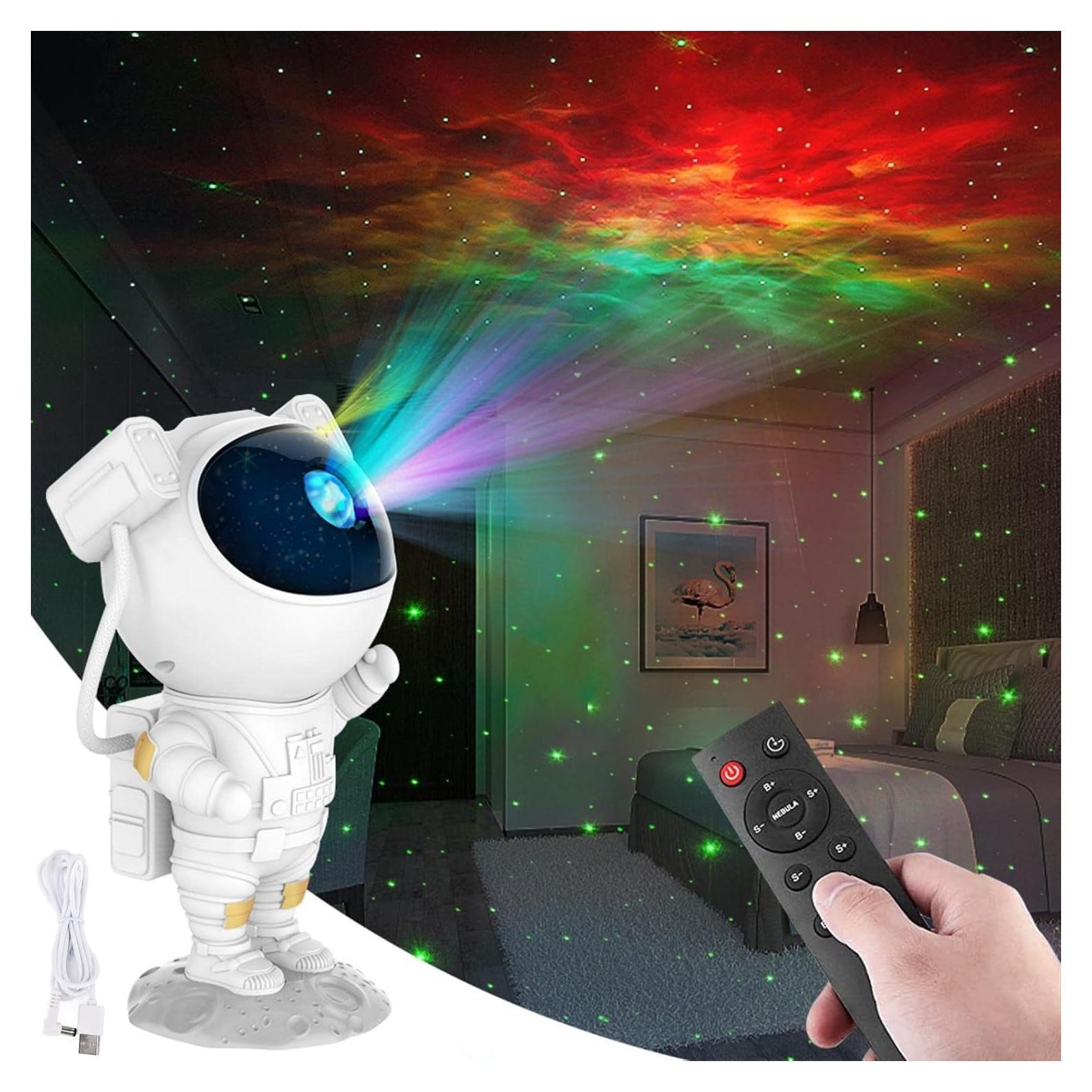 Proyector de Estrellas Space Buddy Astronauta Luz Nocturna