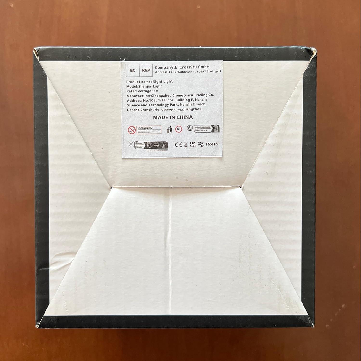 Proyector de Auroras Boreales PWWJ Lámpara Cubo 16 Colores