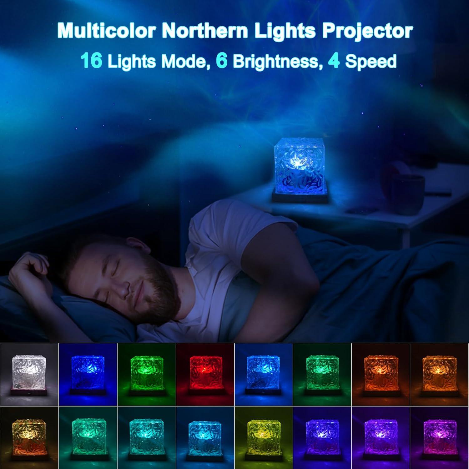 Proyector de Olas del Océano RICHMYC CVR1 16 Colores Control Remoto