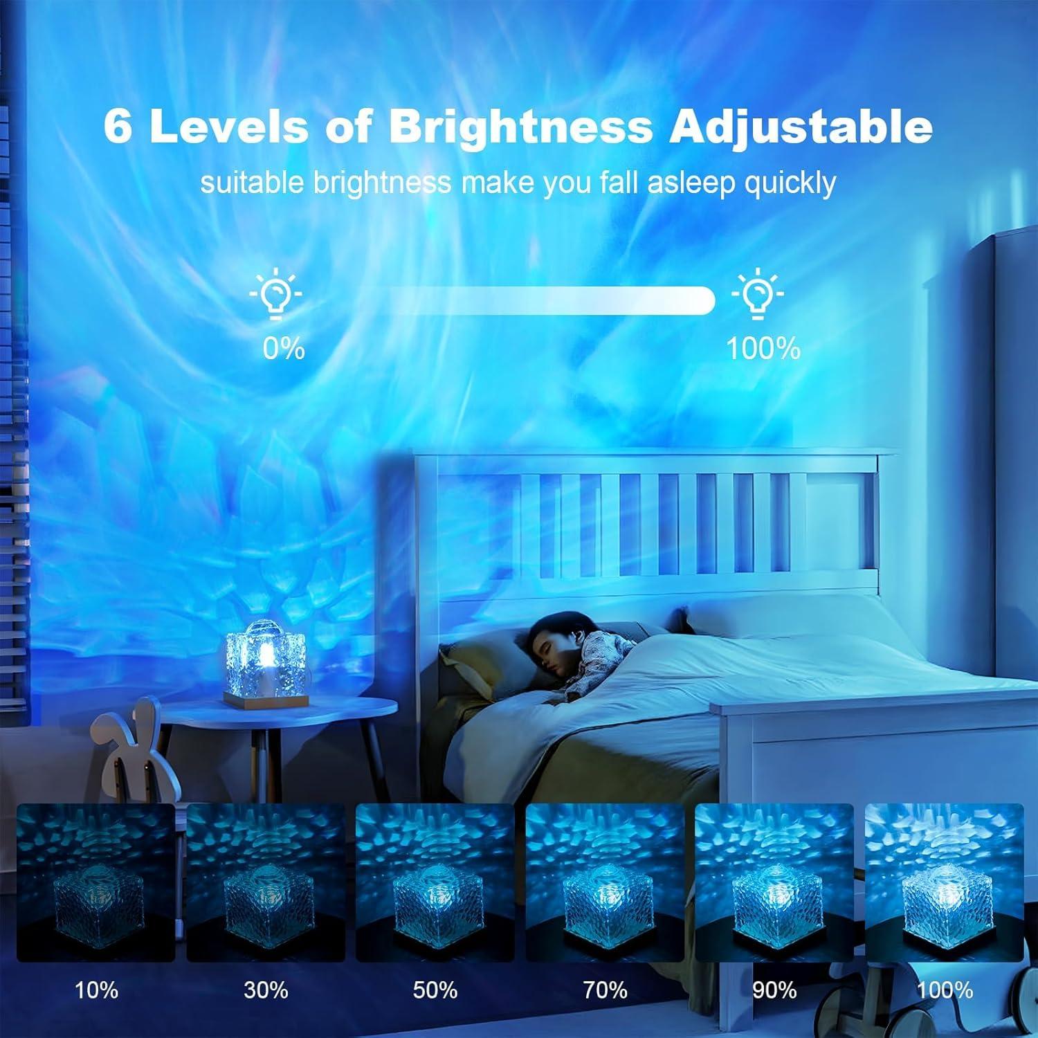 Proyector de Auroras Boreales WYEDJHF con Control Remoto