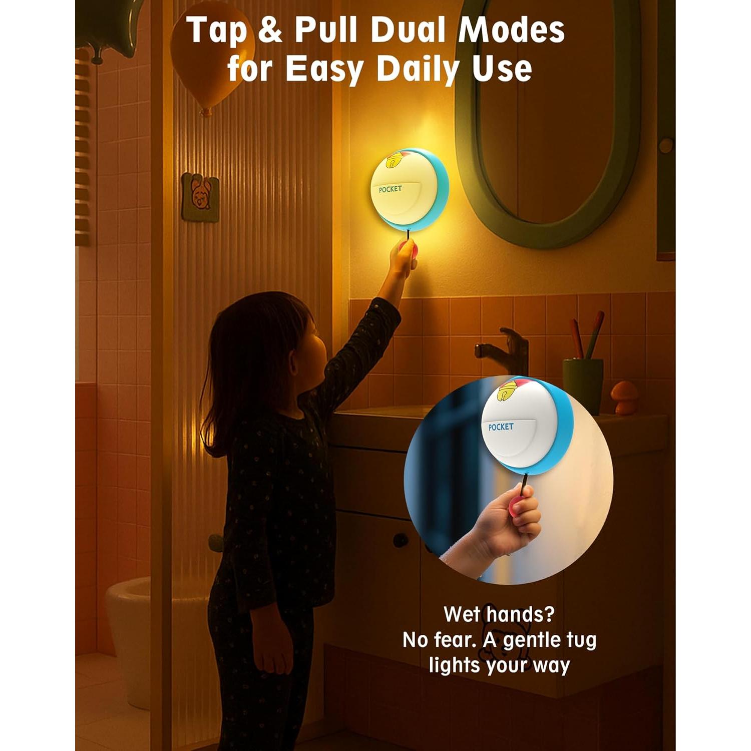 Luz Nocturna de Pared LED NesveCit, 3 Niveles Regulables