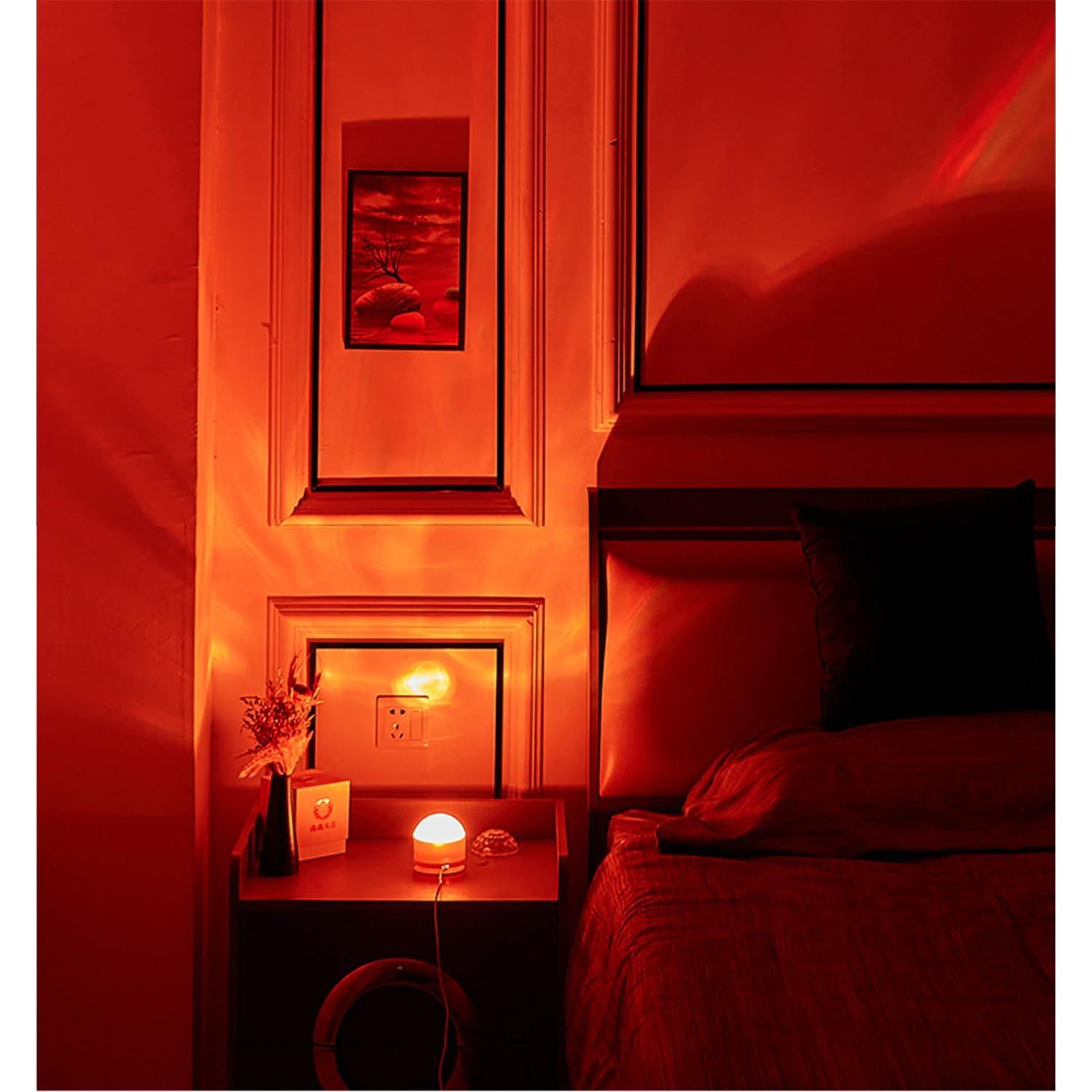 Proyector de Olas del Océano Growalleter 16 Colores Control Remoto