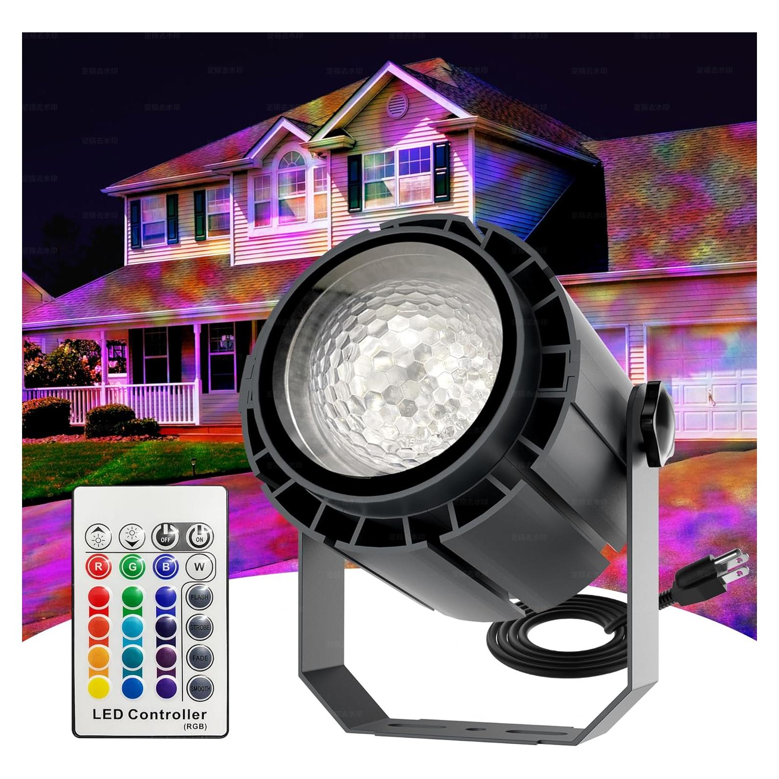 Proyector de Olas Oceánicas Umidkin 150W RGBW para Jardín