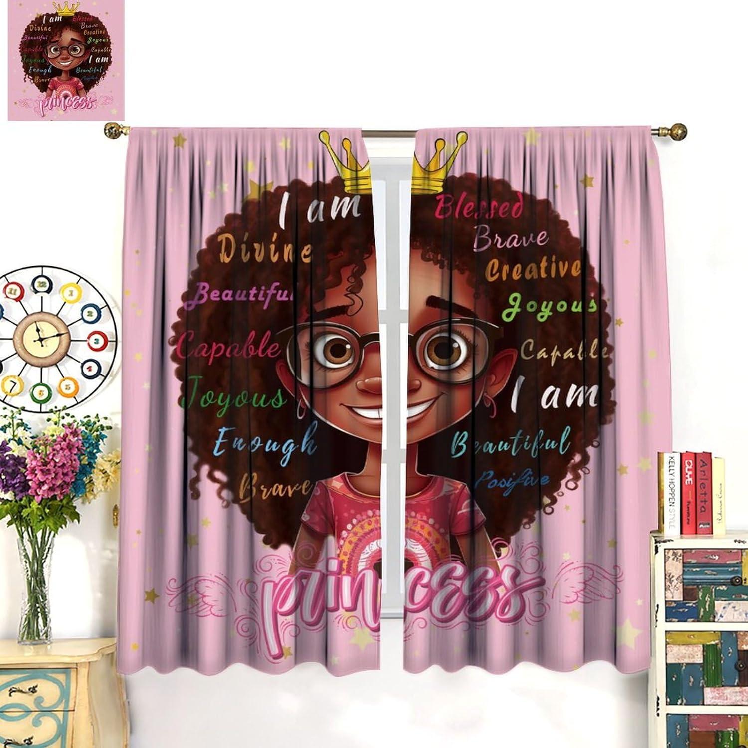 Cortinas Decorativas LOMADIA 2 Paneles 52x113cm Rosa Princesa