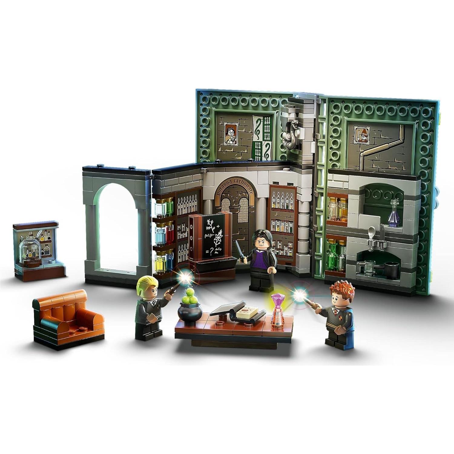 LEGO Harry Potter Clase de Pociones 76383 - Set de Juego 271 Piezas