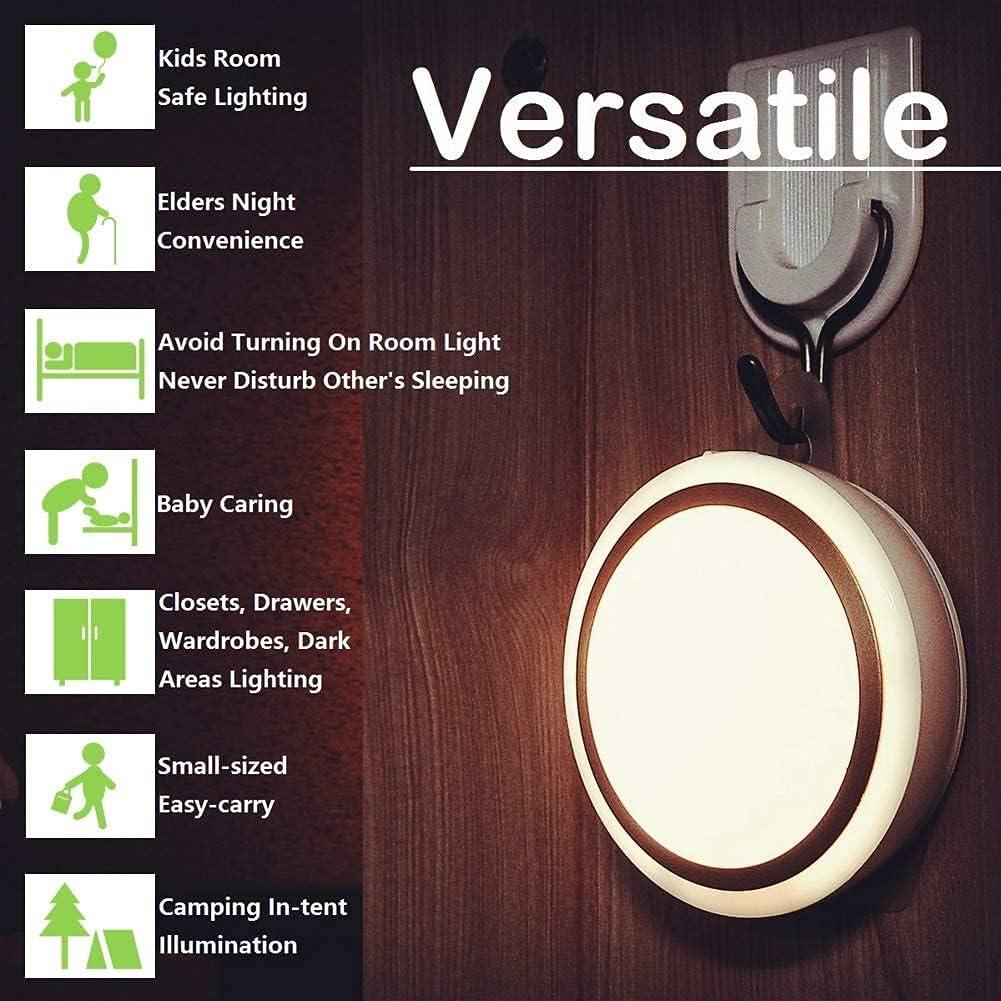 Luz Nocturna Táctil RTSU Recargable 3000K con Temporizador