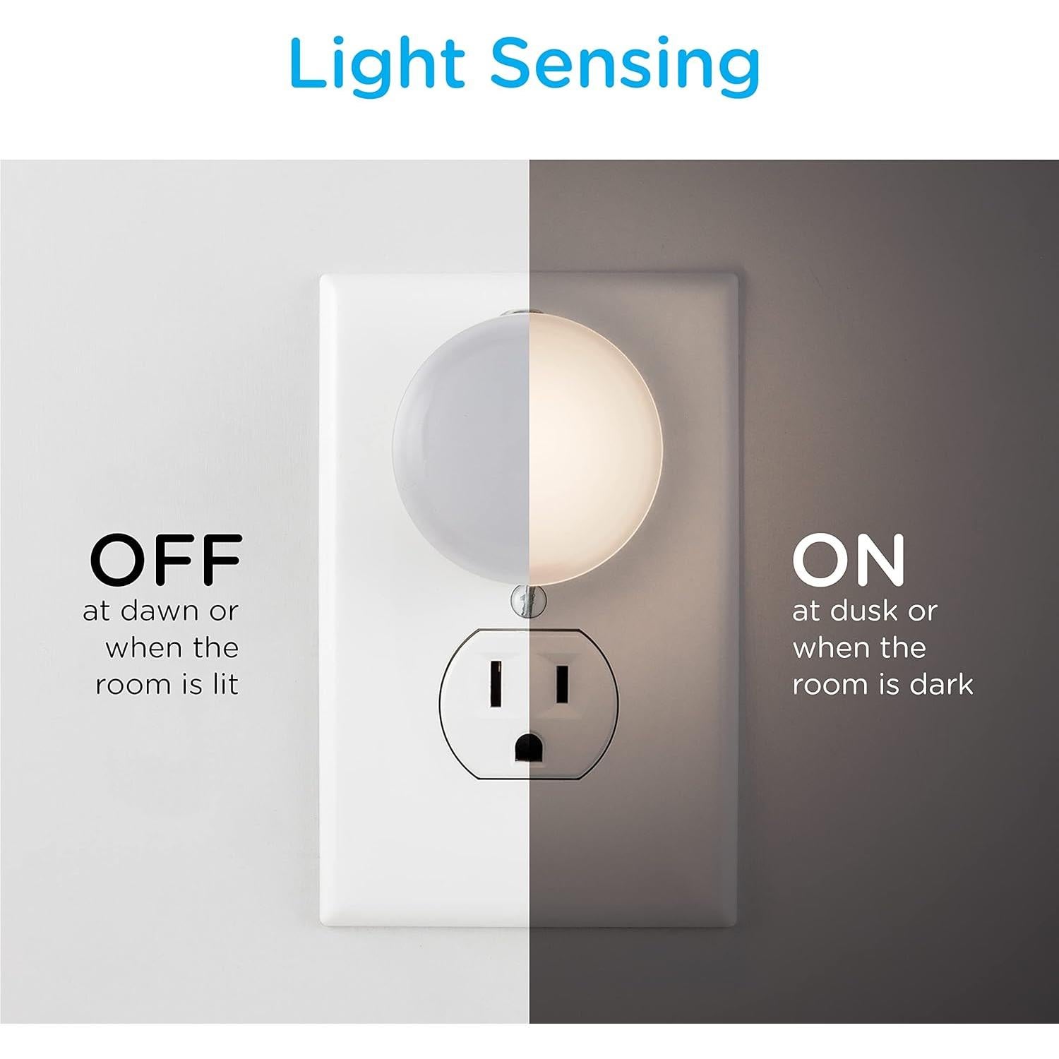 Luces de Noche LED GLO Dot 2 Paquete, Cambiantes de Color