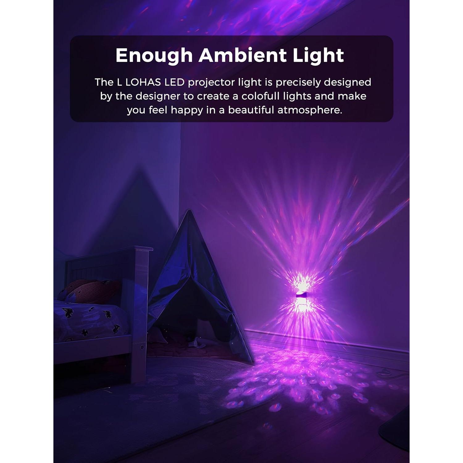 Proyector de Luz Nocturna LED GK Lighting para Niños 9 Colores