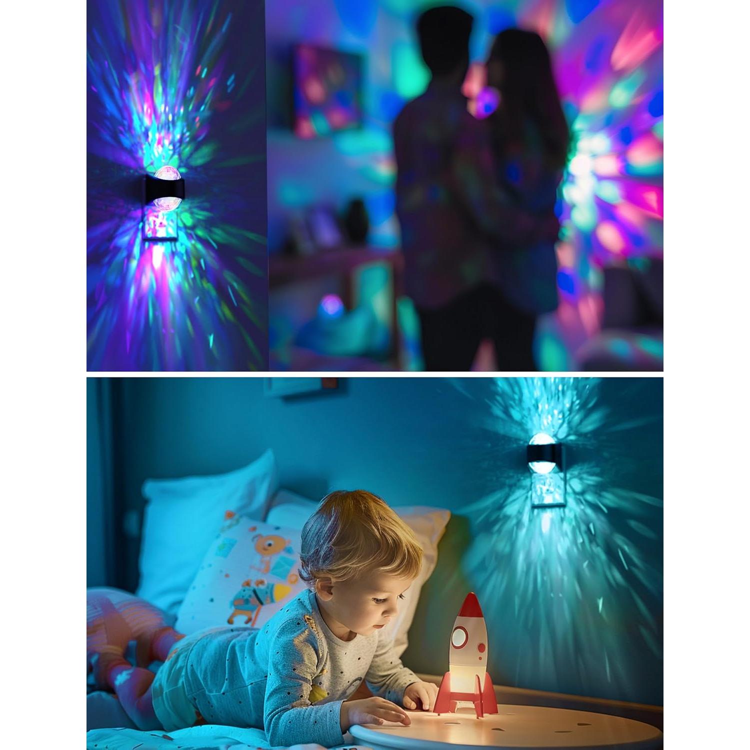 Proyector de Luz Nocturna LED GK Lighting para Niños 9 Colores