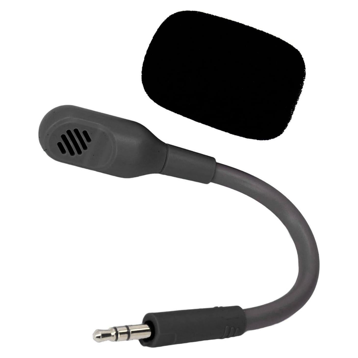 Replacement Microphone, Mic Replacement Clear Sound Gold Plated Plug 3.5mm Plug for Gaming Headset (#1)