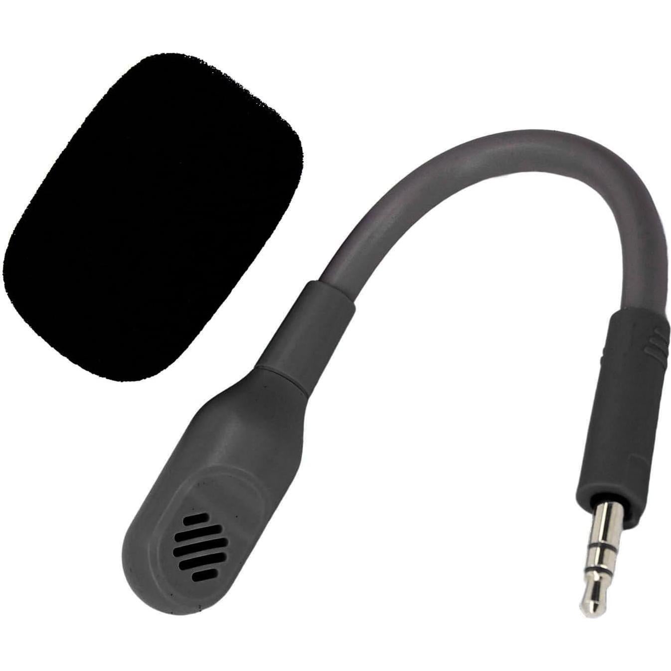 Replacement Microphone, Mic Replacement Clear Sound Gold Plated Plug 3.5mm Plug for Gaming Headset (#1)