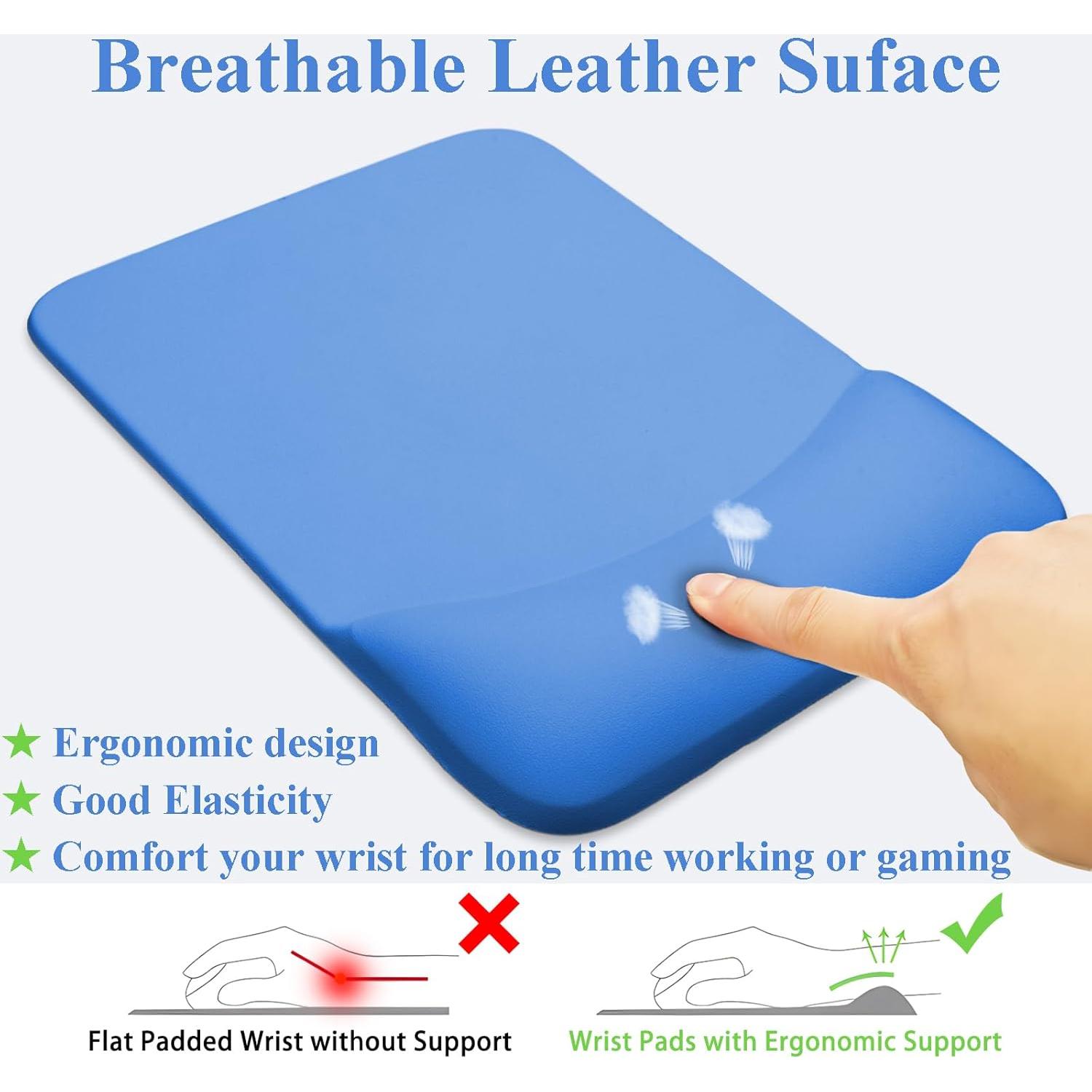 Alfombrilla de Ratón Ergonómica HOTTYAO con Soporte de Muñeca