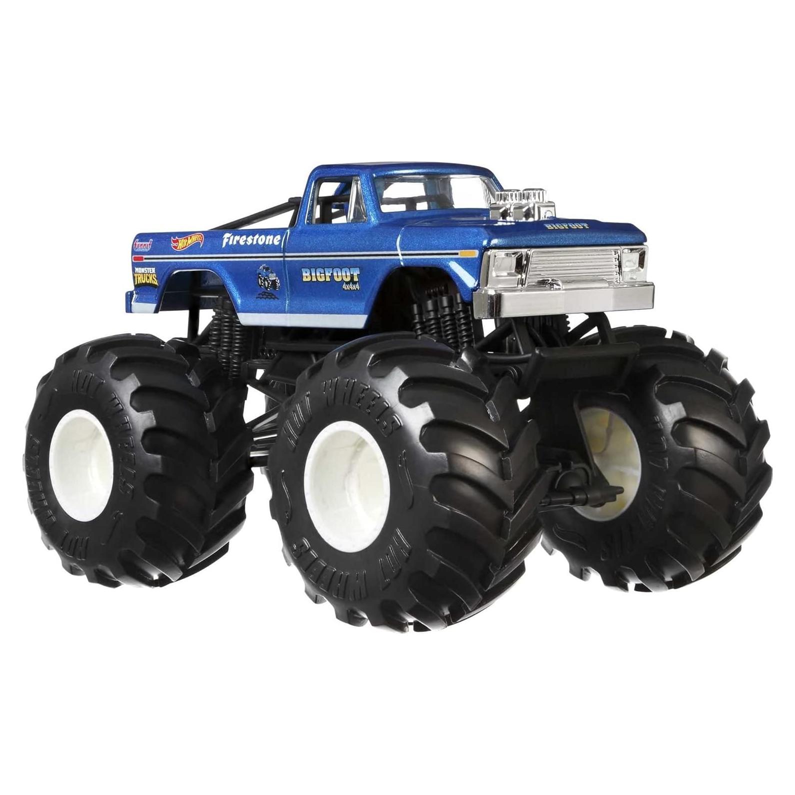 Hot Wheels Monster Trucks 1:24 Asortimento Camiones Juguete