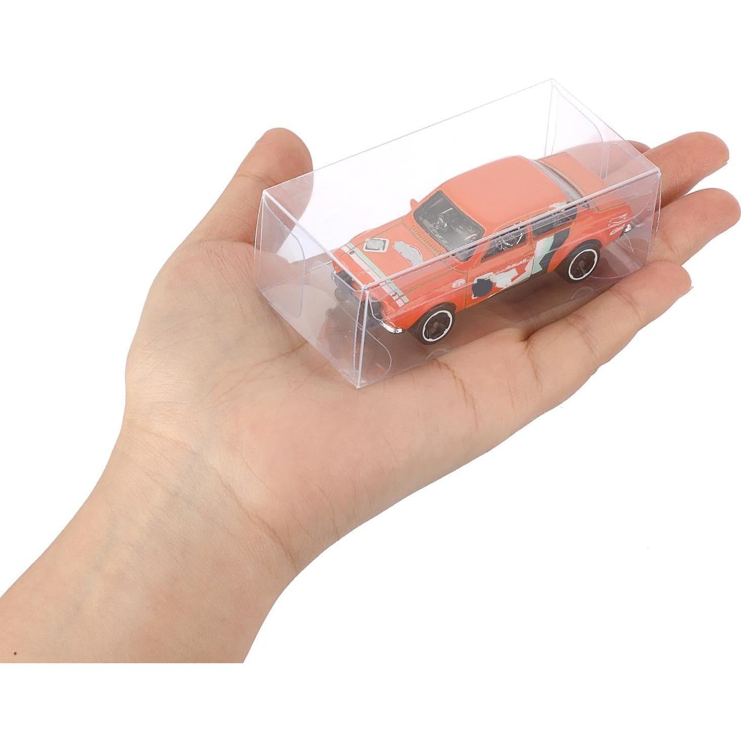 Cajas de Exhibición Transparentes BTSKY 120 Pcs 1:64 para Modelos