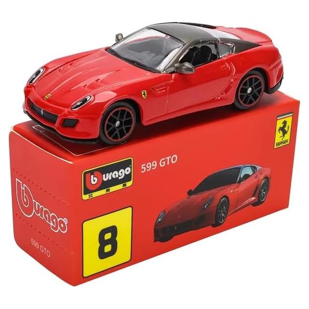 Modelo de Carrera Bburago 1:64 Ferrari 599 GTO