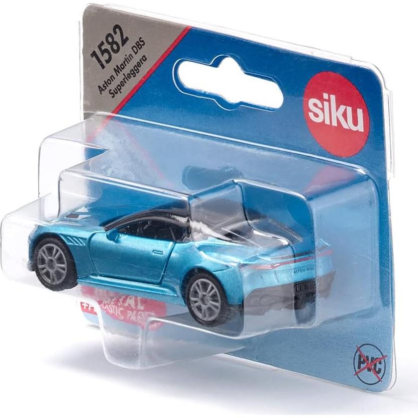 Coche de Juguete Siku 1582 Aston Martin DBS Superleggera Azul