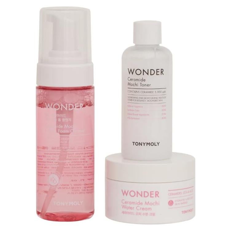 Set de Cuidado de Piel Tonymoly Wonder Ceramide 3 Piezas