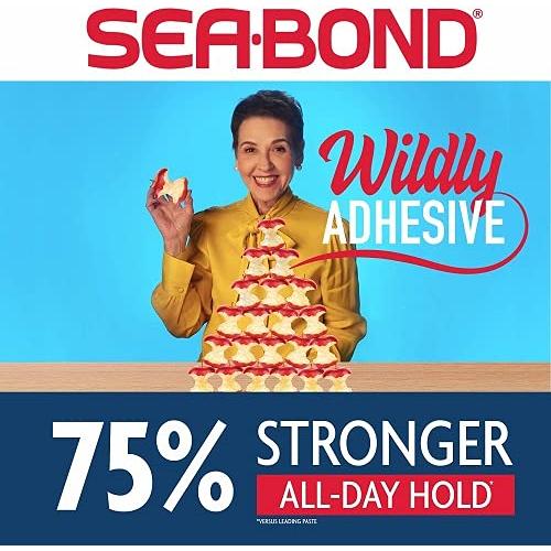 Sellos Adhesivos para Dentaduras Sea-Bond, Paquete de 6