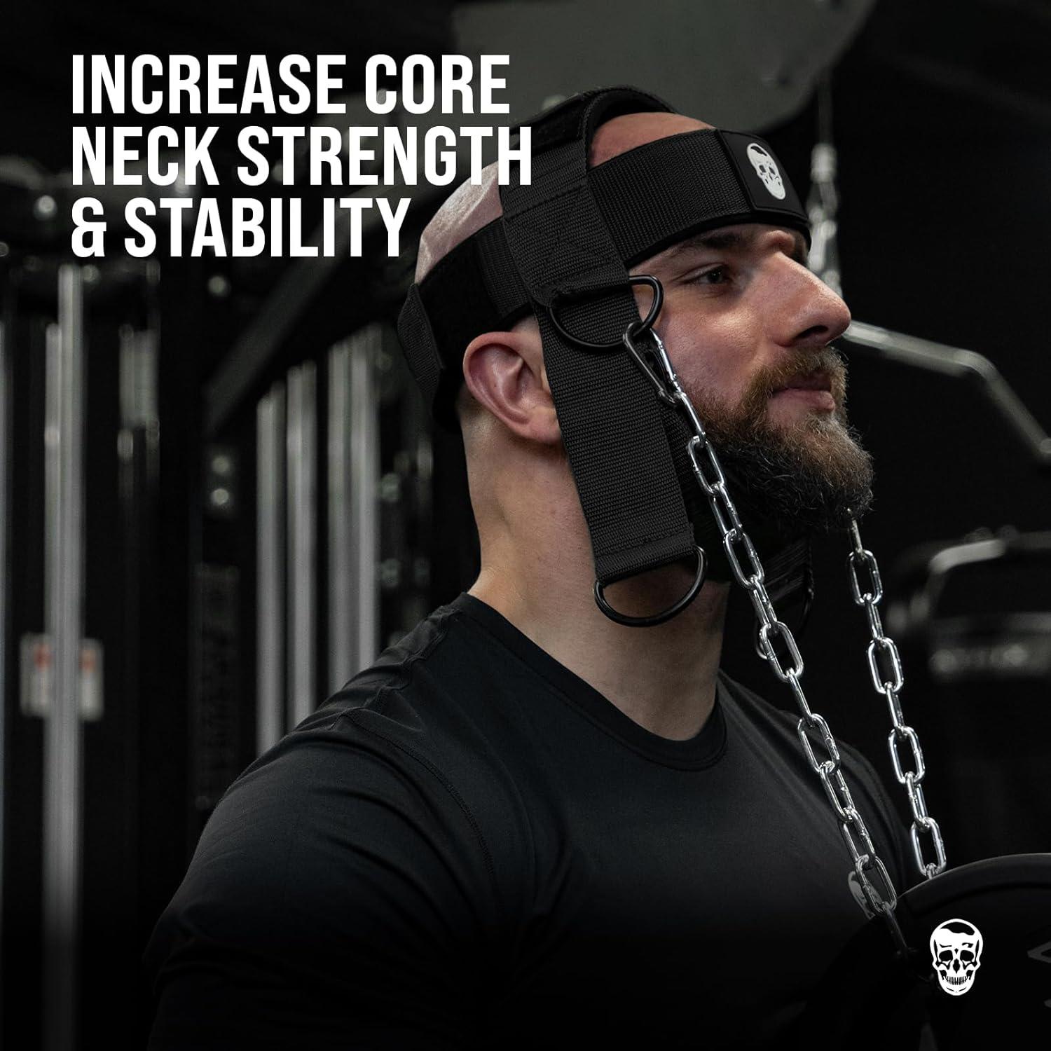 Arnés para Cuello Gymreapers - Cadena Acero Inoxidable 73.66 cm