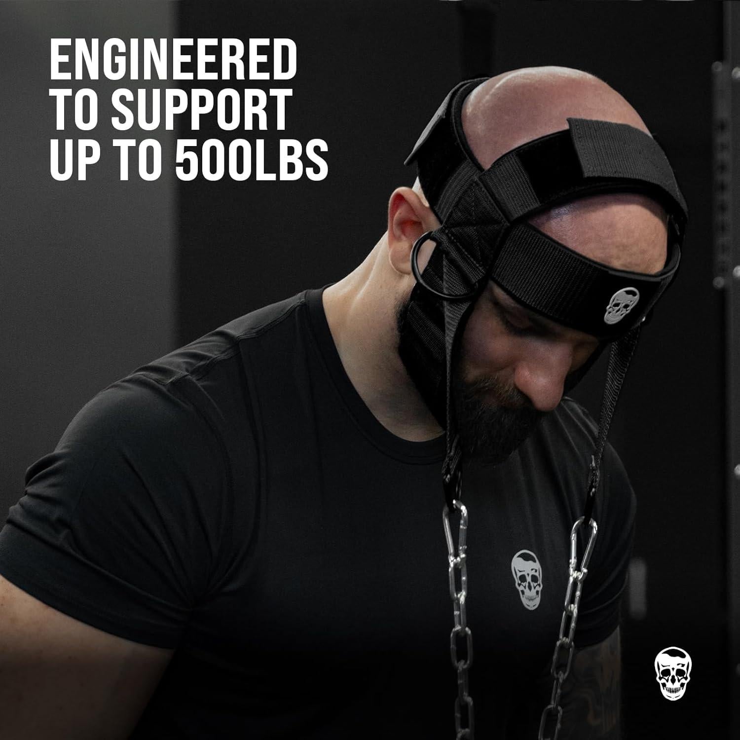 Arnés para Cuello Gymreapers - Cadena Acero Inoxidable 73.66 cm