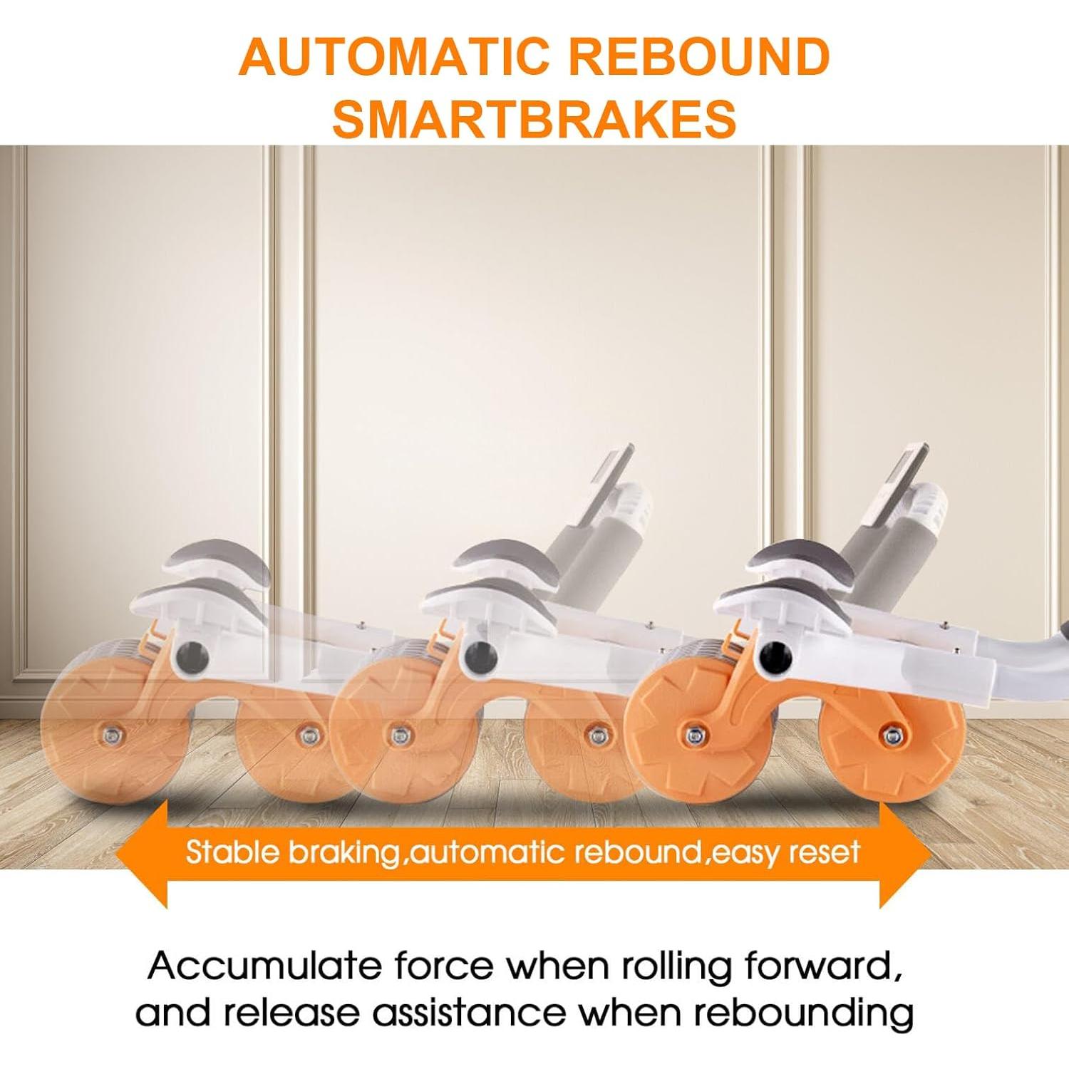 Rueda de Abdominales Bersauji 2025 con Almohadilla y Temporizador