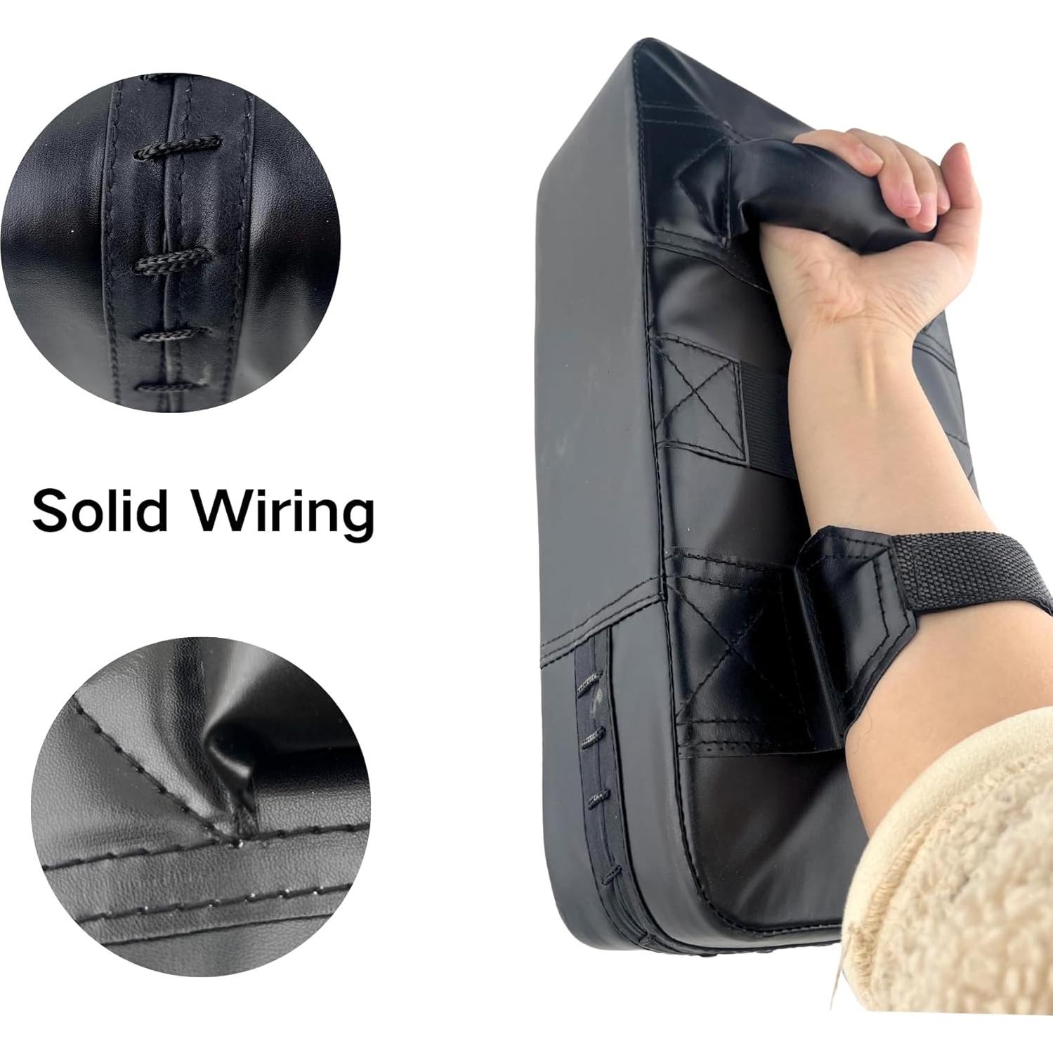 Escudo de Patada TLBTEK + 2 Mitones de Golpeo Curvados