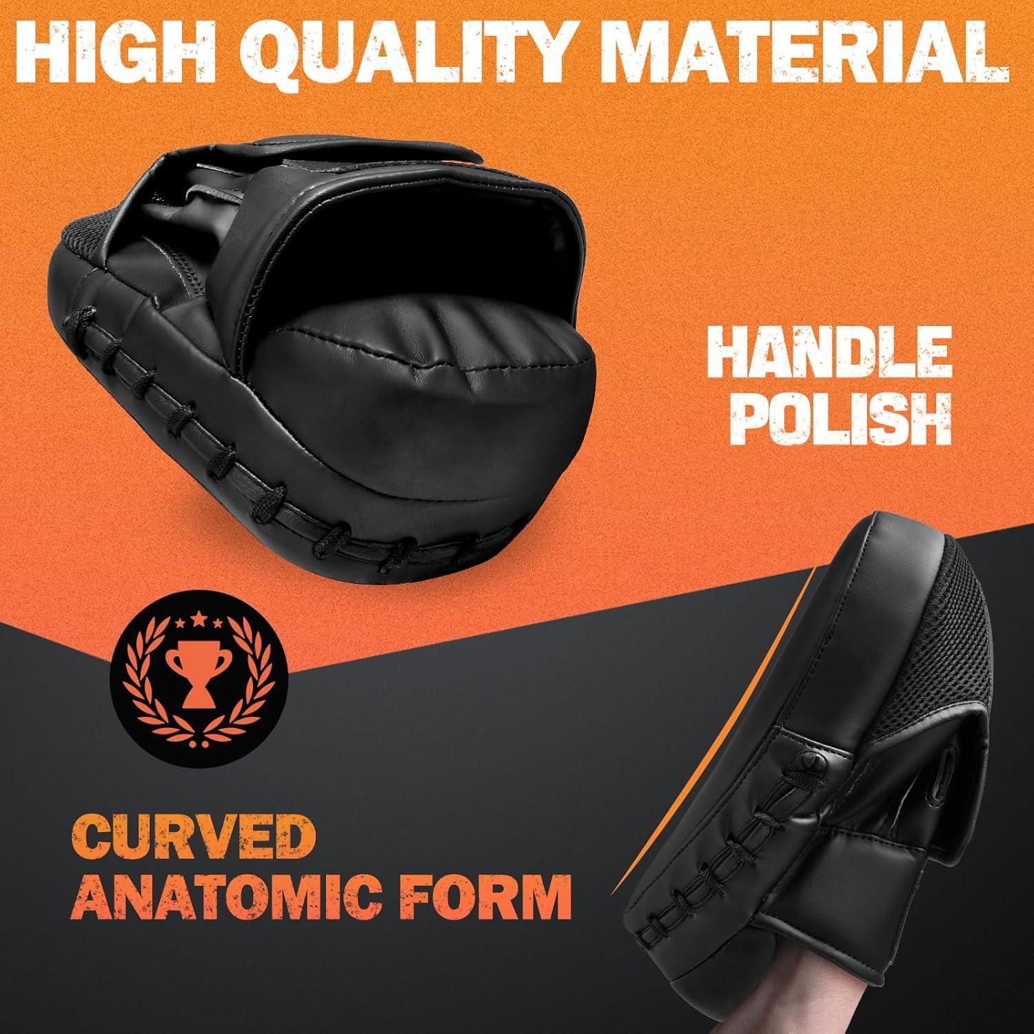 Guantes de Boxeo KUANG QUAN de Cuero Sintético para Adultos y Niños