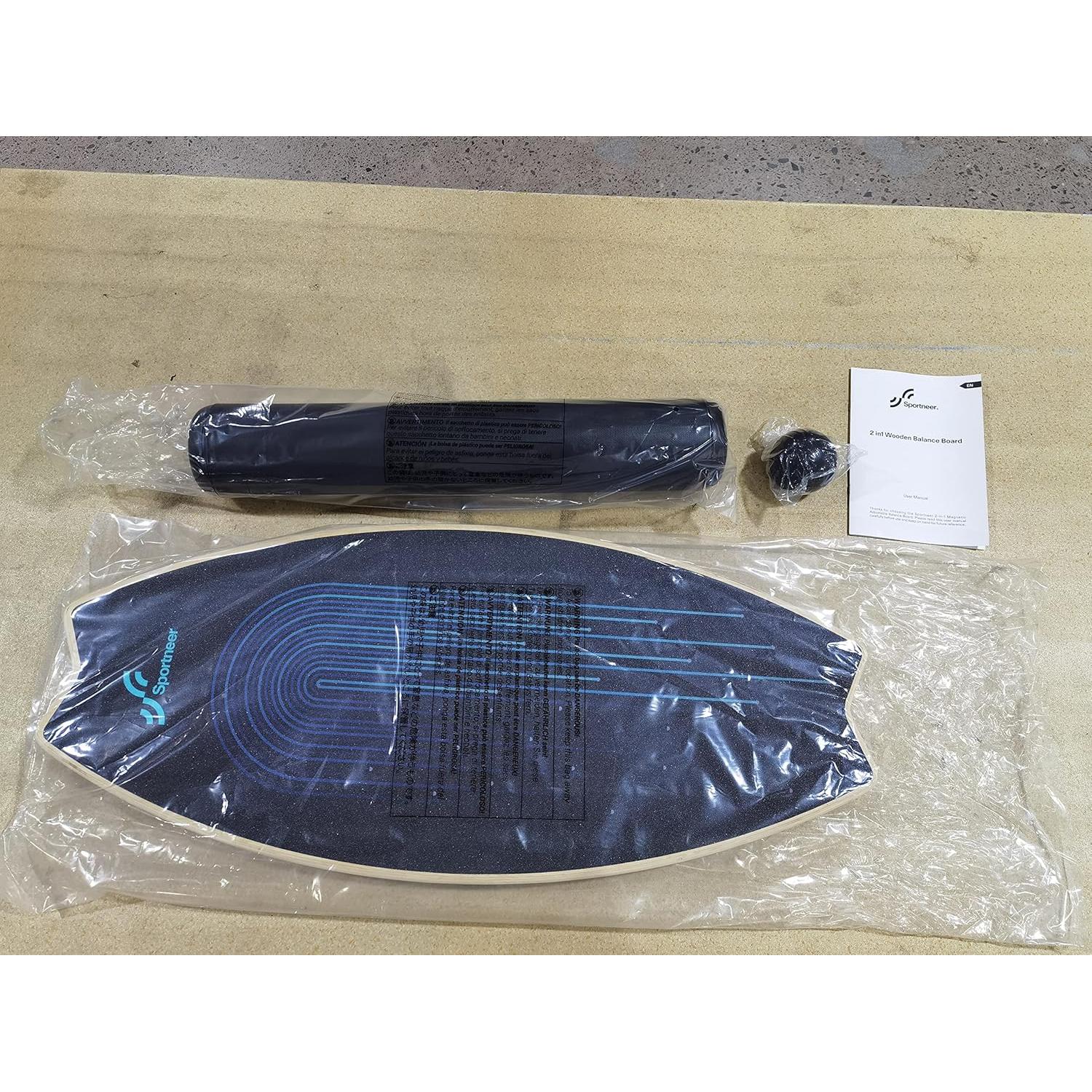 Tablero de Equilibrio Sportneer - Inestable 7 Modos - 204 kg