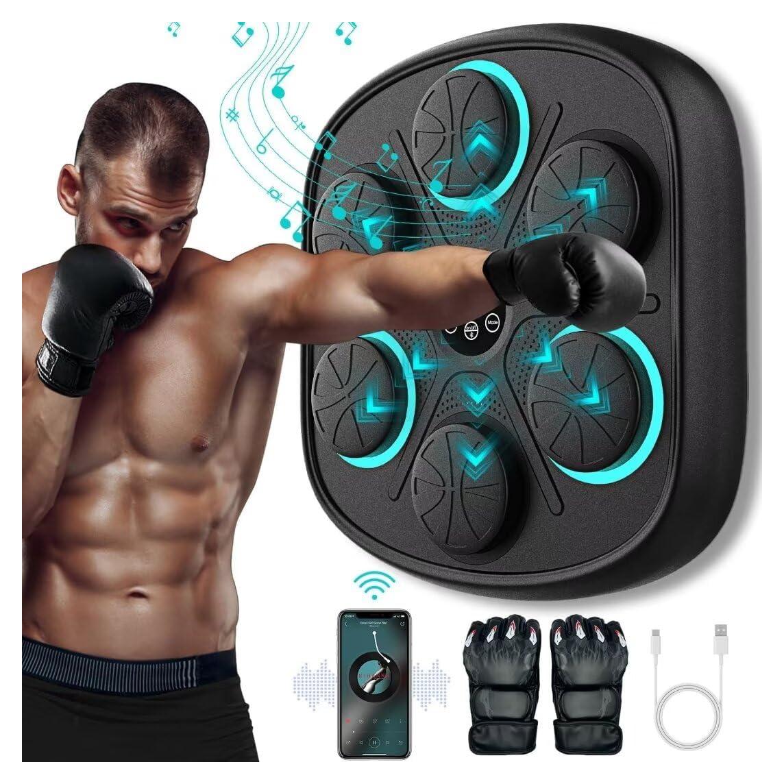 Máquina de Boxeo Musical Poetish MBT-06 con Guantes