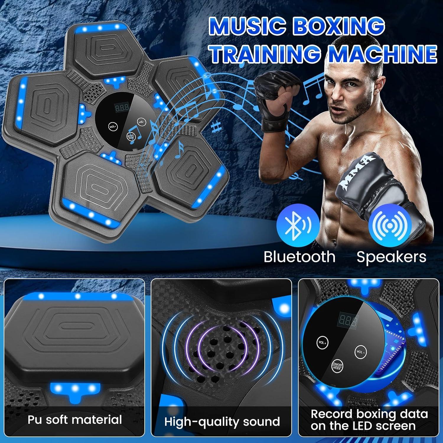 Máquina de Boxeo Musical COUOMOXA para Niños 6+ Años